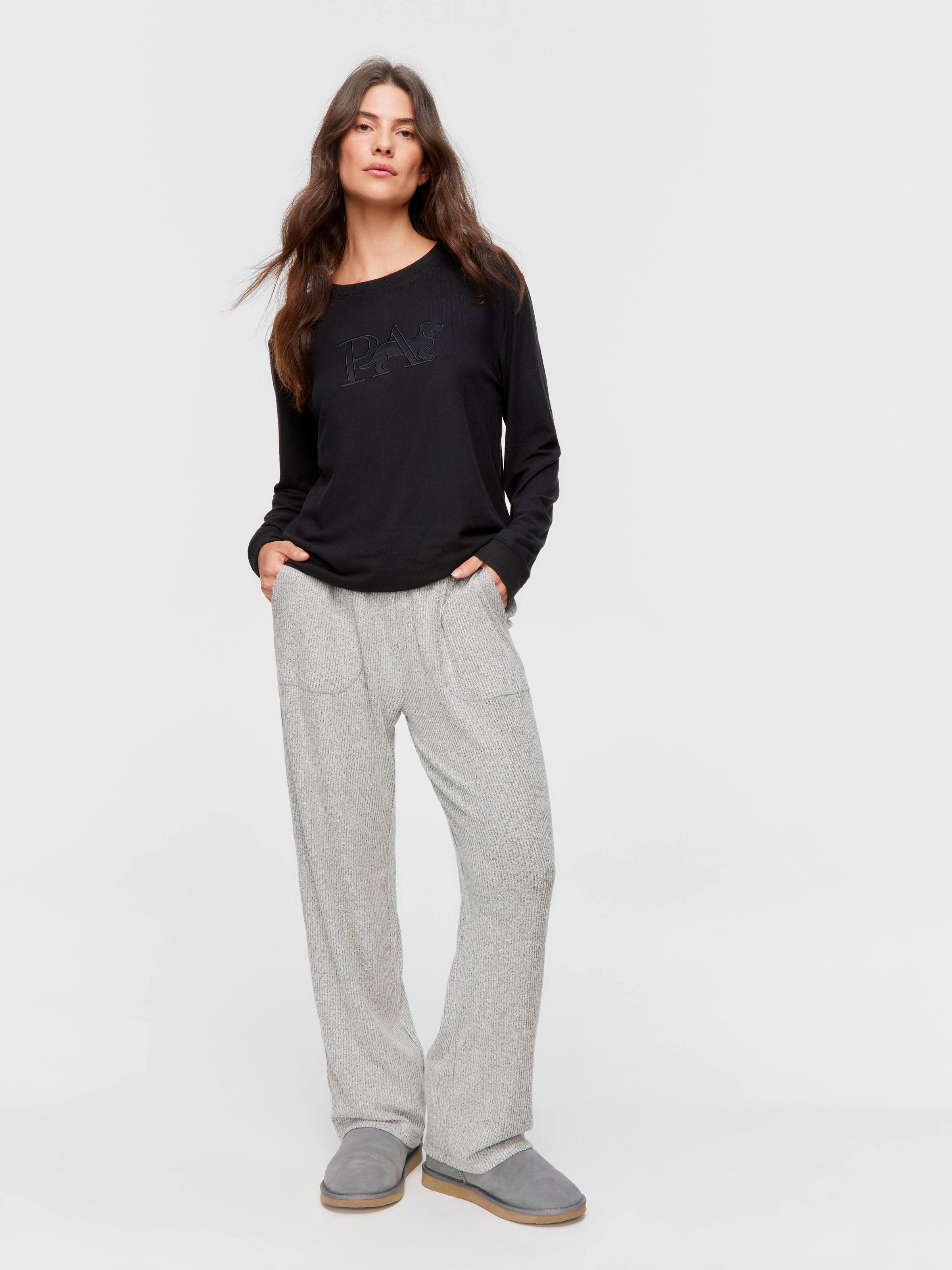 Image for Black Plush Sweater from Peter Alexander