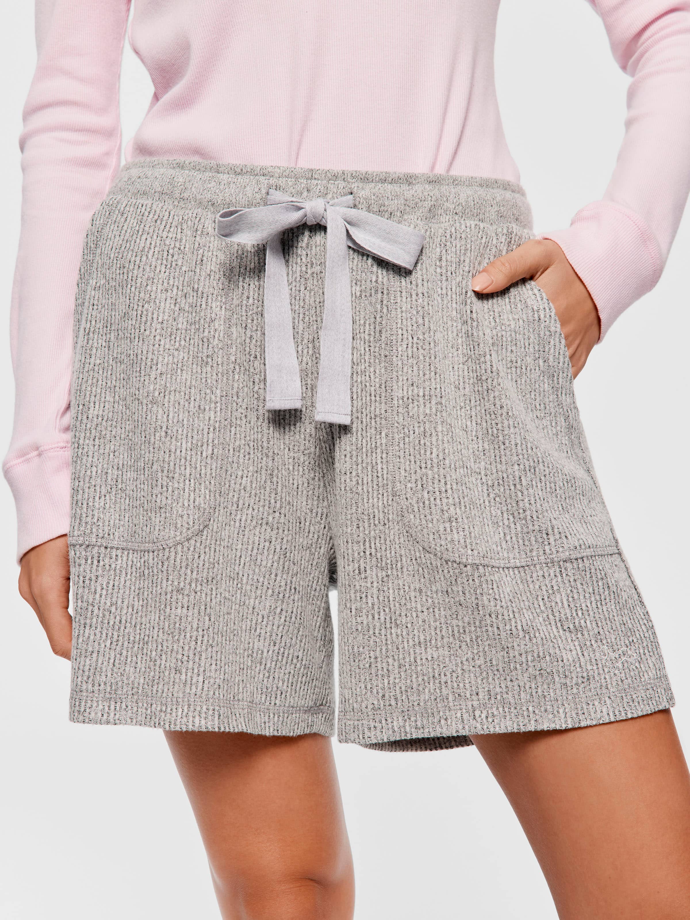 Brushed Rib Long Short