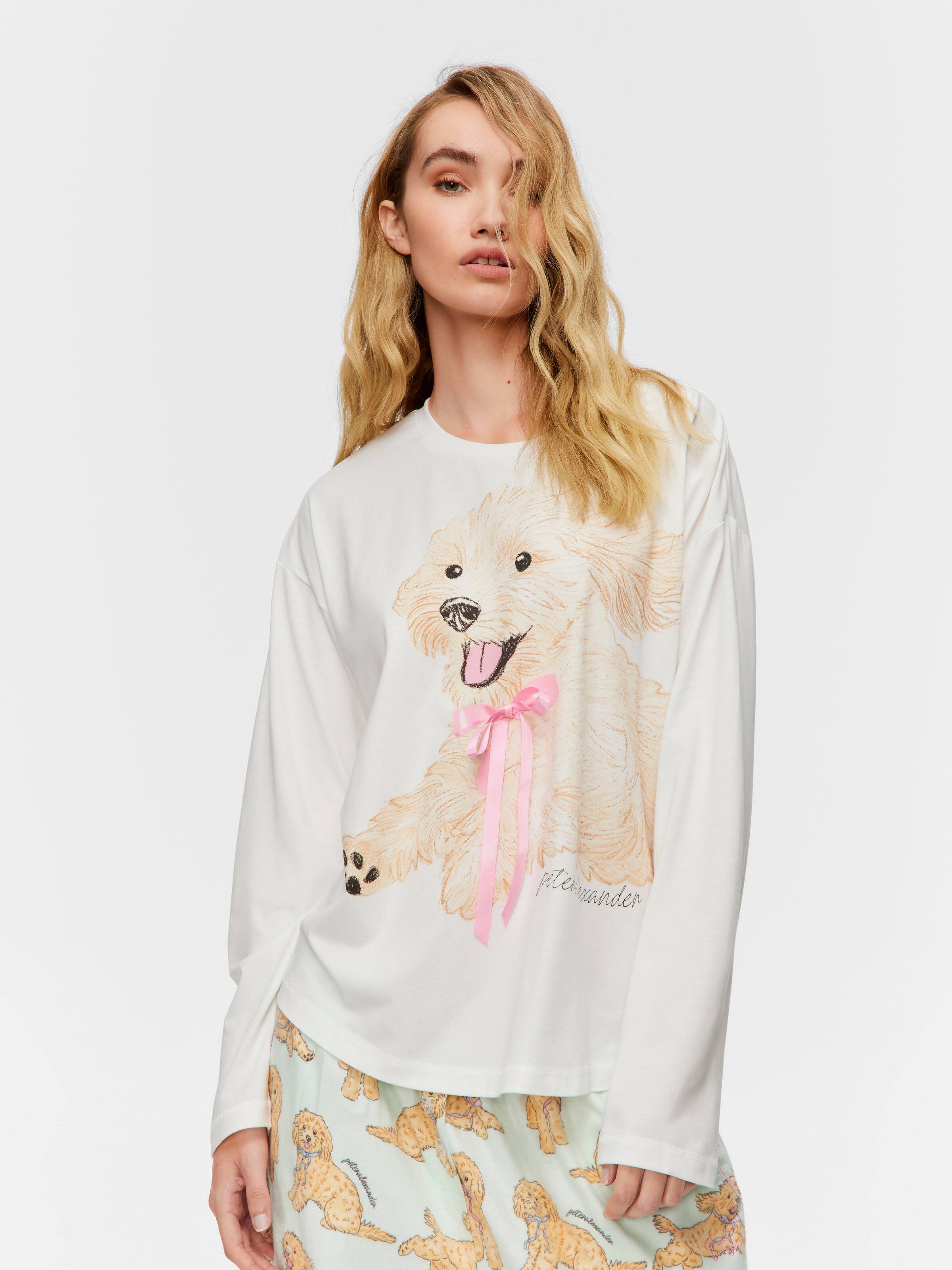 Groodle Oversized Long Sleeve Top