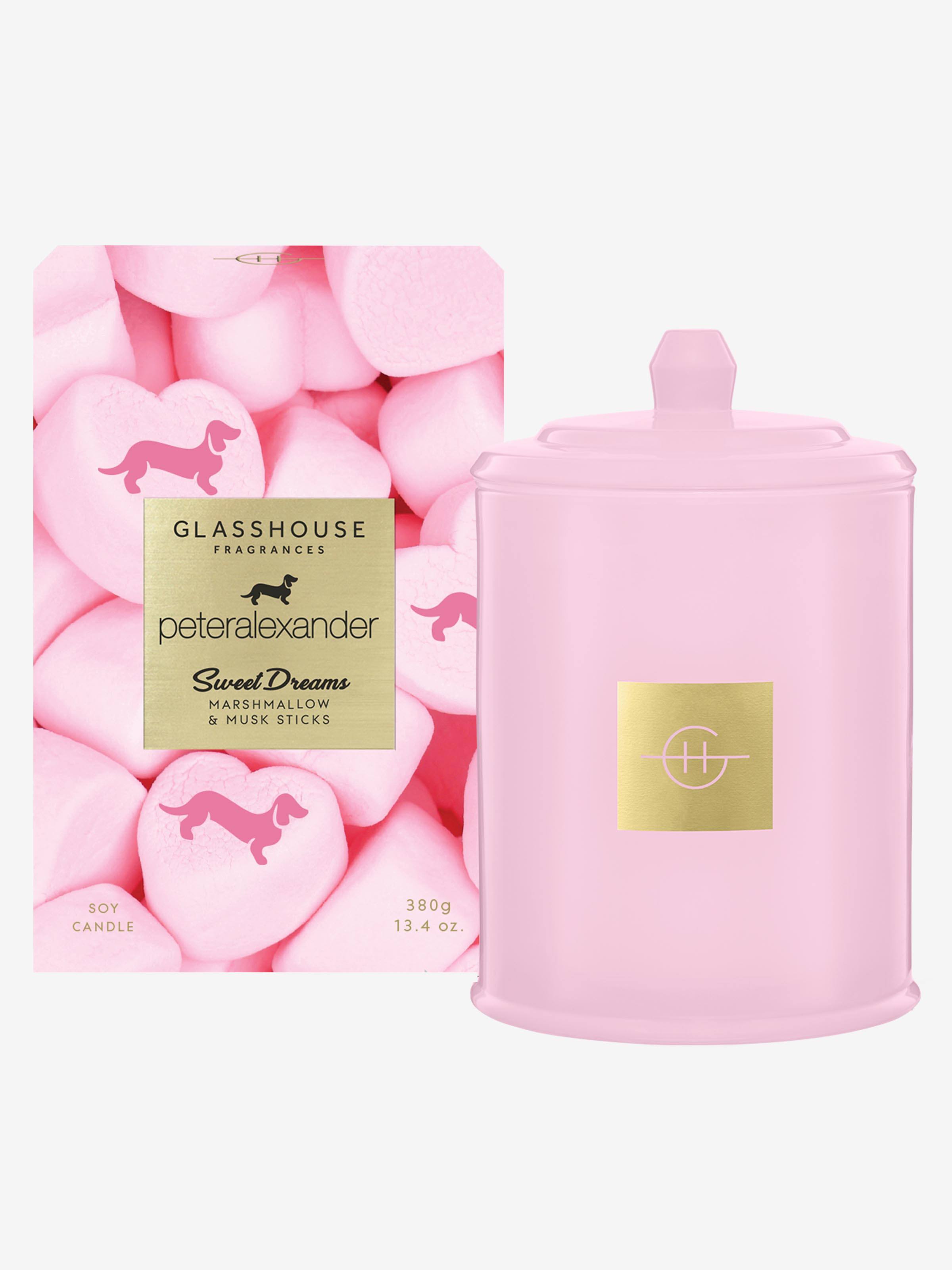 Glasshouse Fragrances Limited Edition Sweet Dreams 380G Candle