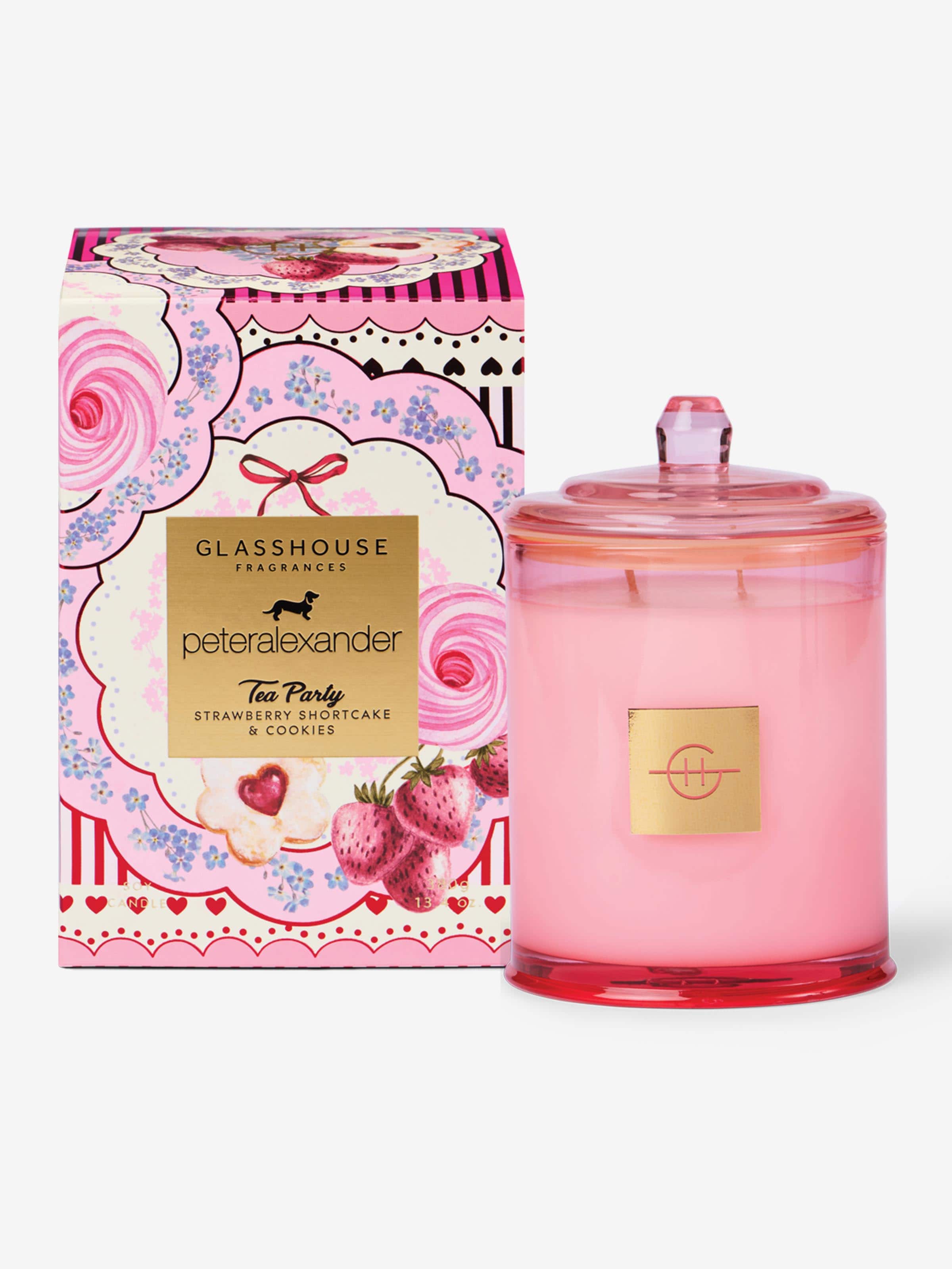 Image for Glasshouse Fragrances Limited Edition Tea Party 380G Candle from Peter Alexander