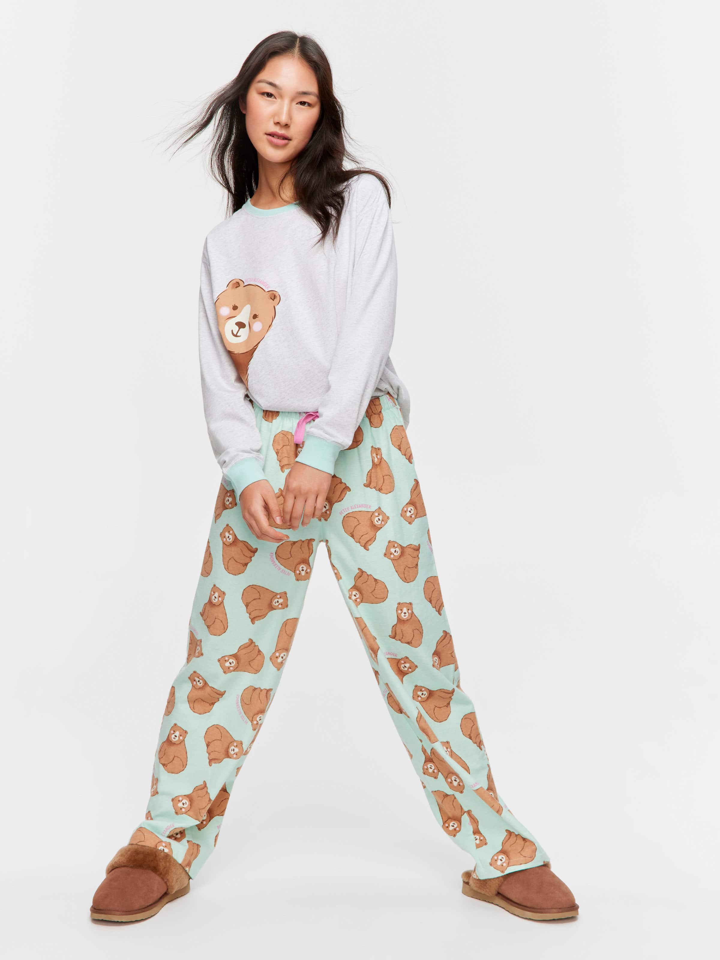 Bear Flannelette Classic Pj Pant