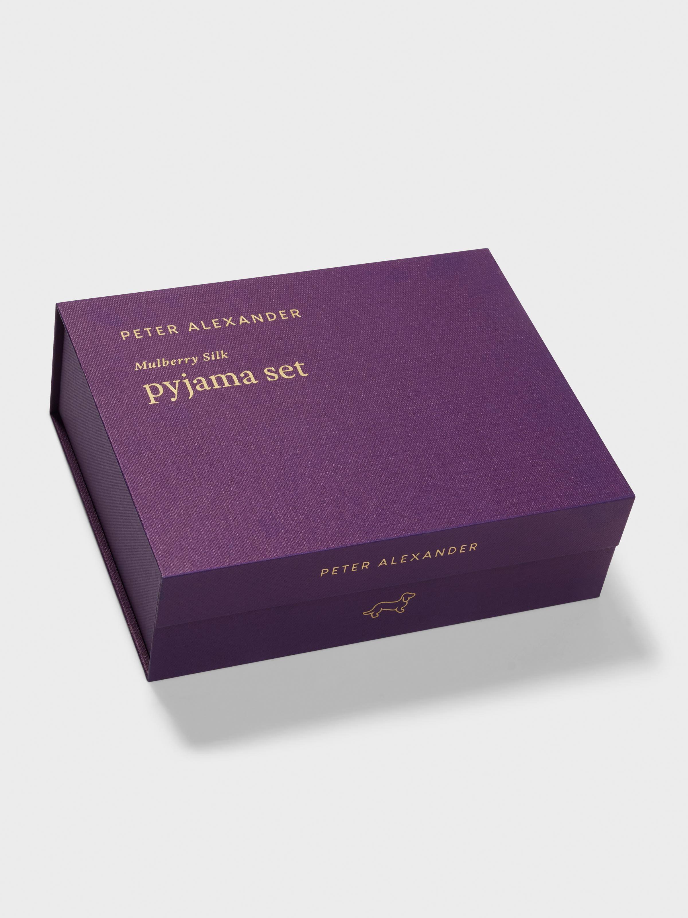 Image for Plum Mulberry Silk Long Pj Set from Peter Alexander