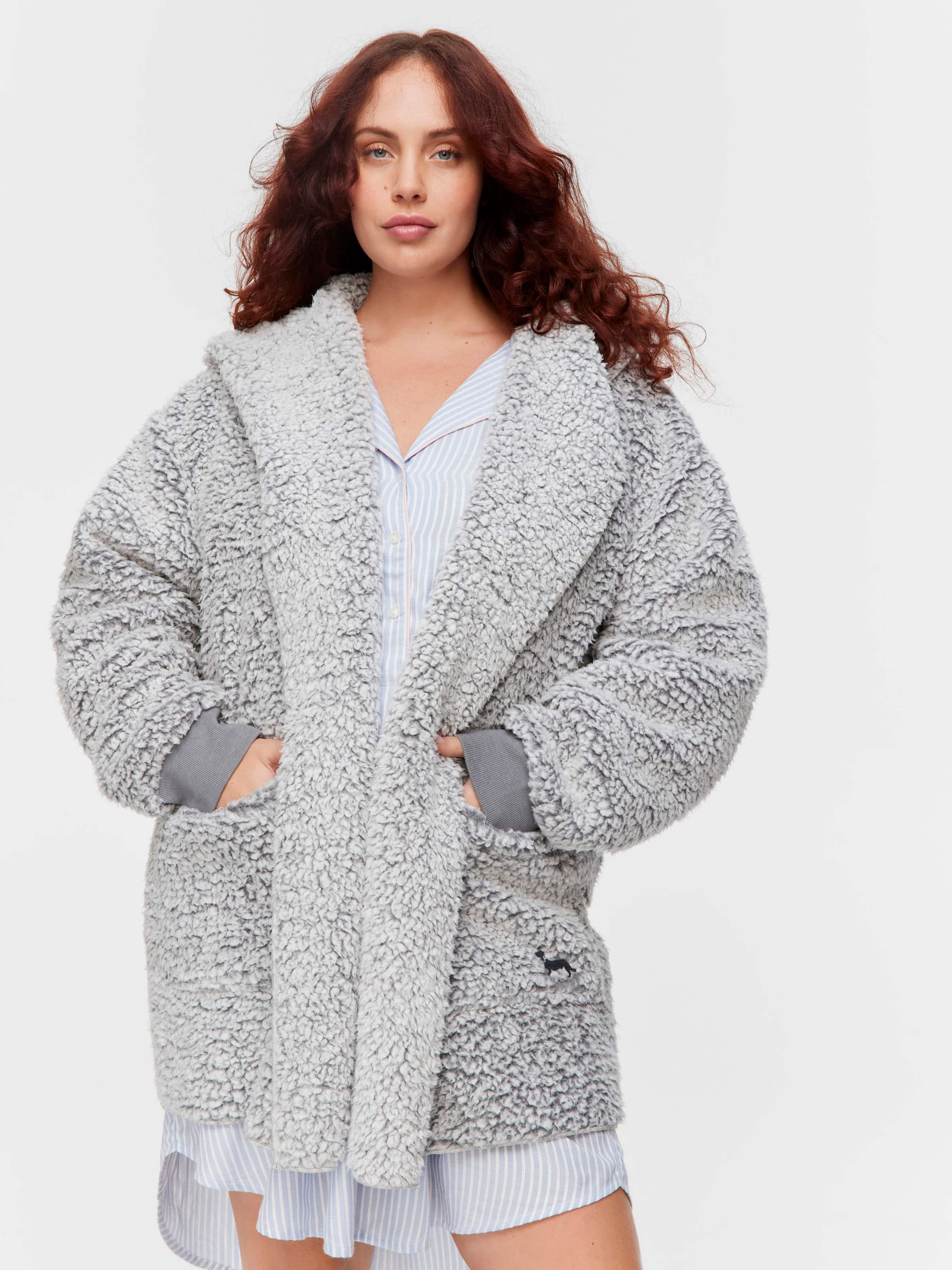 Image for P.A. Plus Cosy Teddy Shrug from Peter Alexander