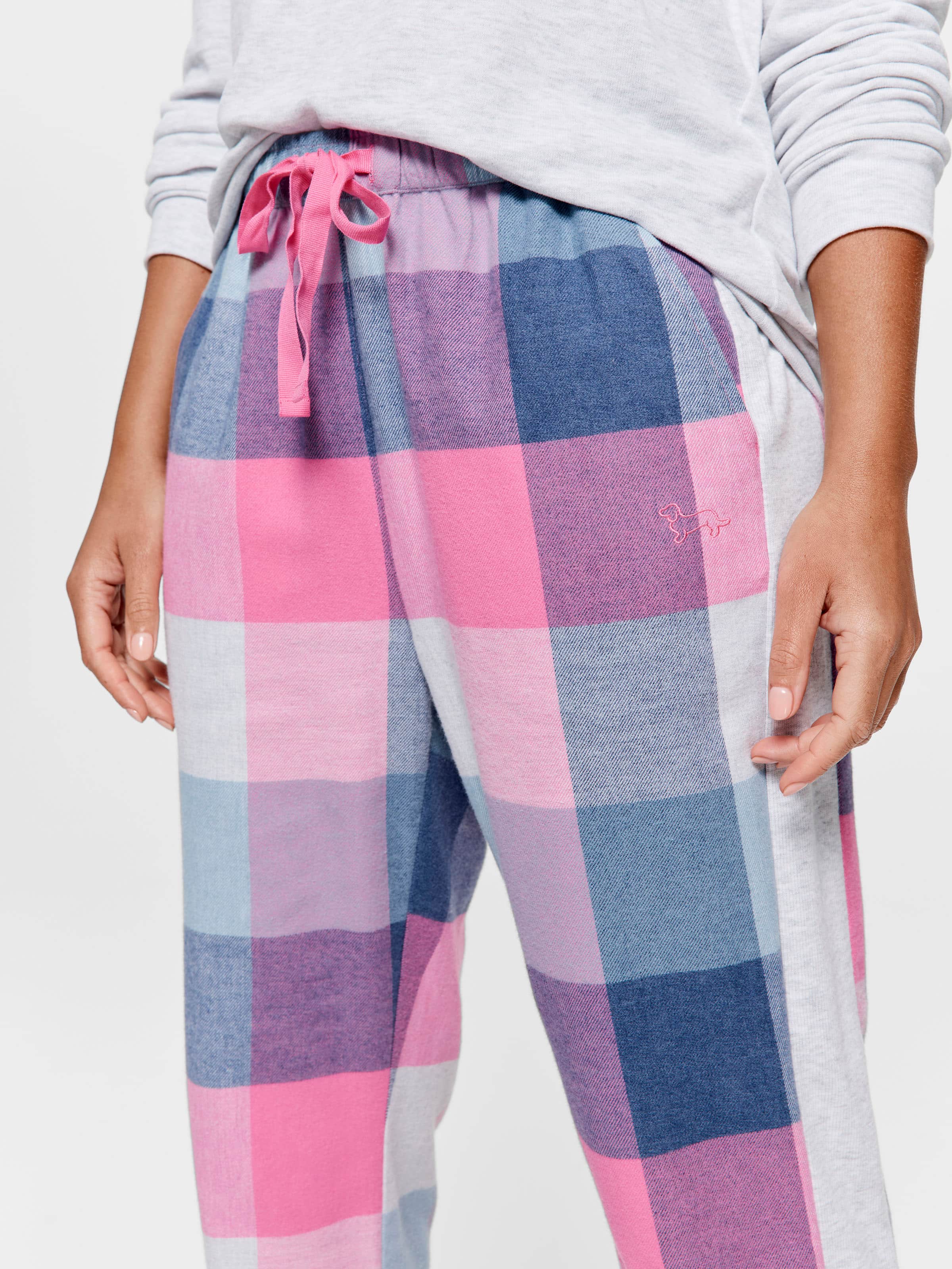 Image for Buffalo Check Flannelette Cuff Pj Pant from Peter Alexander