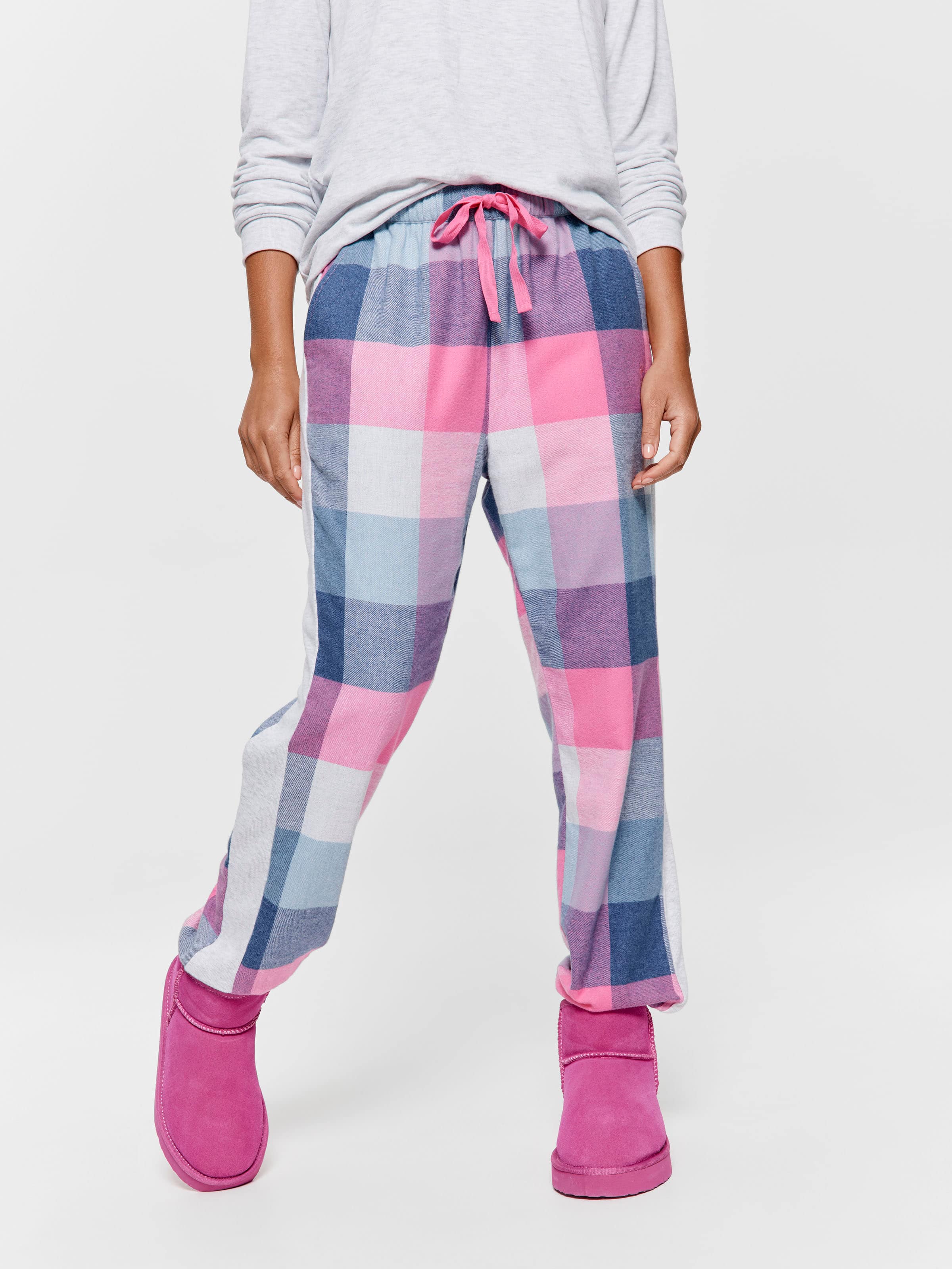 Image for Buffalo Check Flannelette Cuff Pj Pant from Peter Alexander