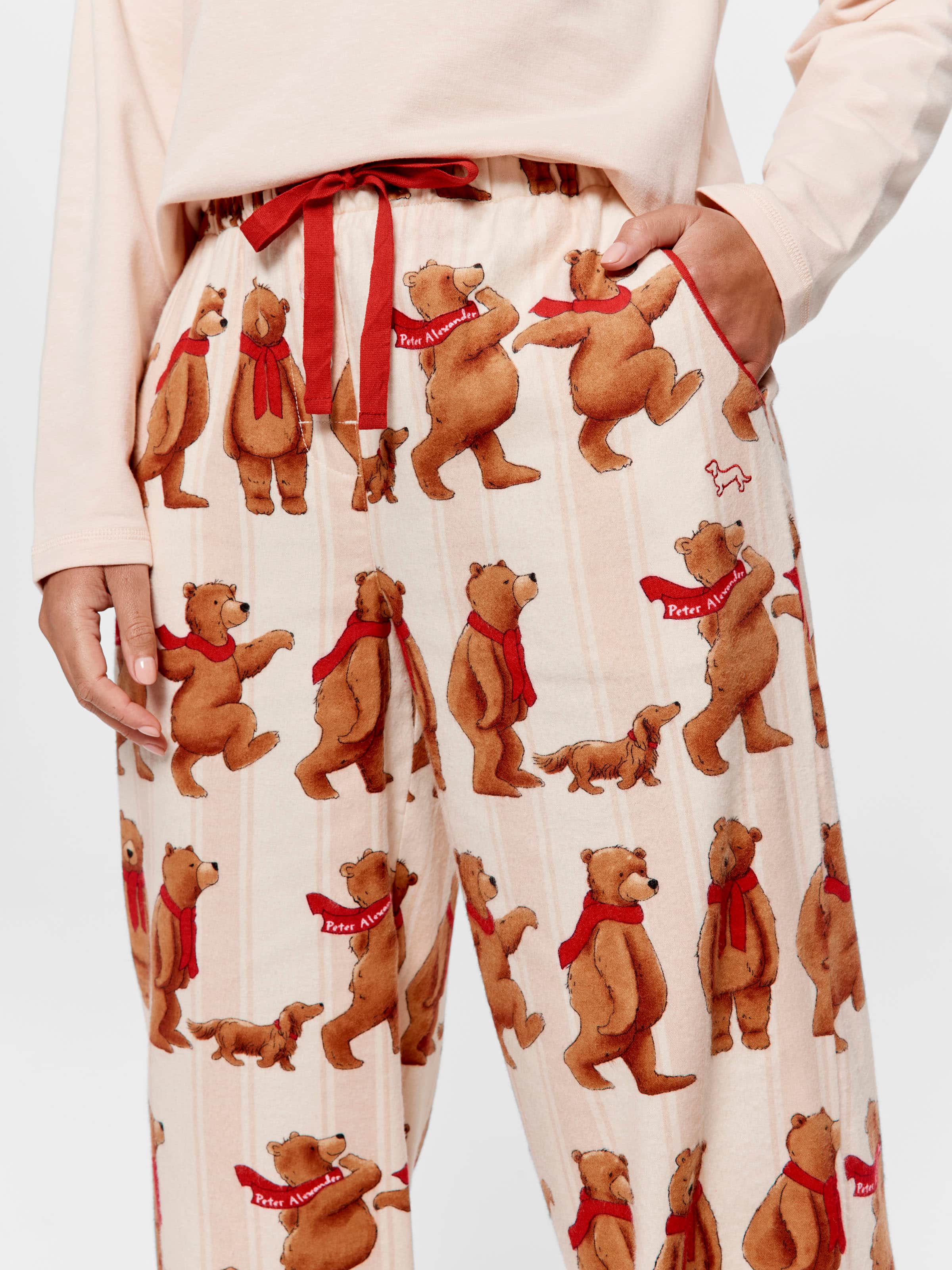 Image for Bear Family Bamboo Flannelette Classic Pj Pant from Peter Alexander