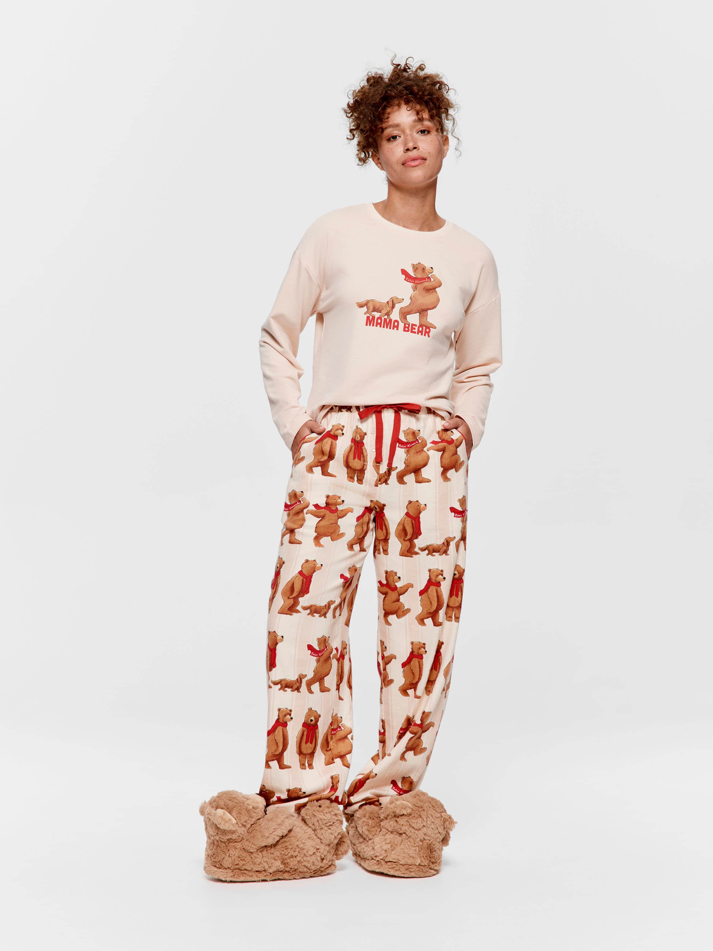 Image for Bear Family Bamboo Flannelette Classic Pj Pant from Peter Alexander