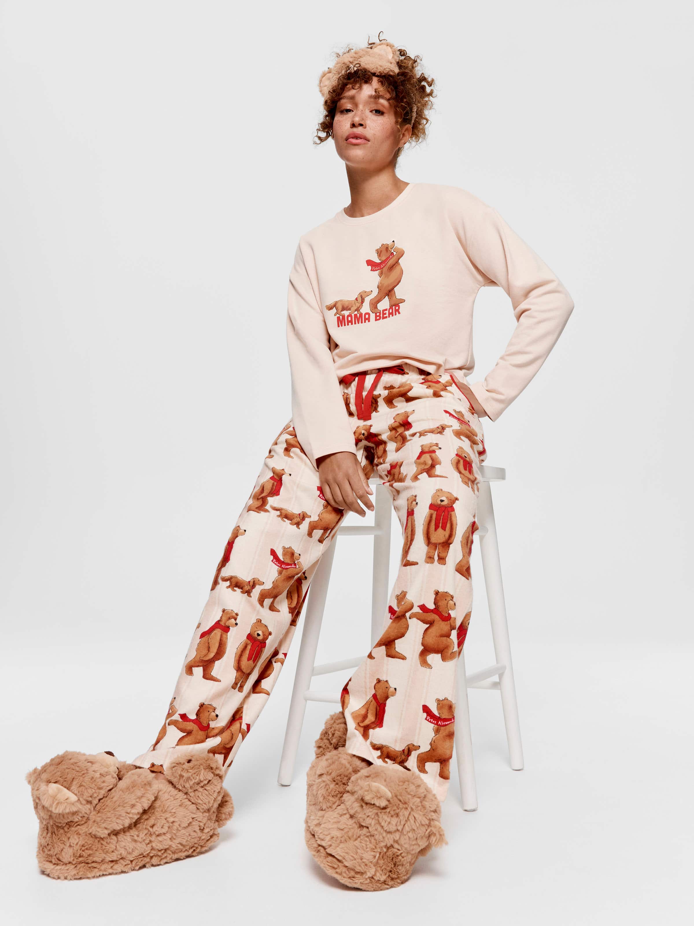 Image for Bear Family Bamboo Flannelette Classic Pj Pant from Peter Alexander
