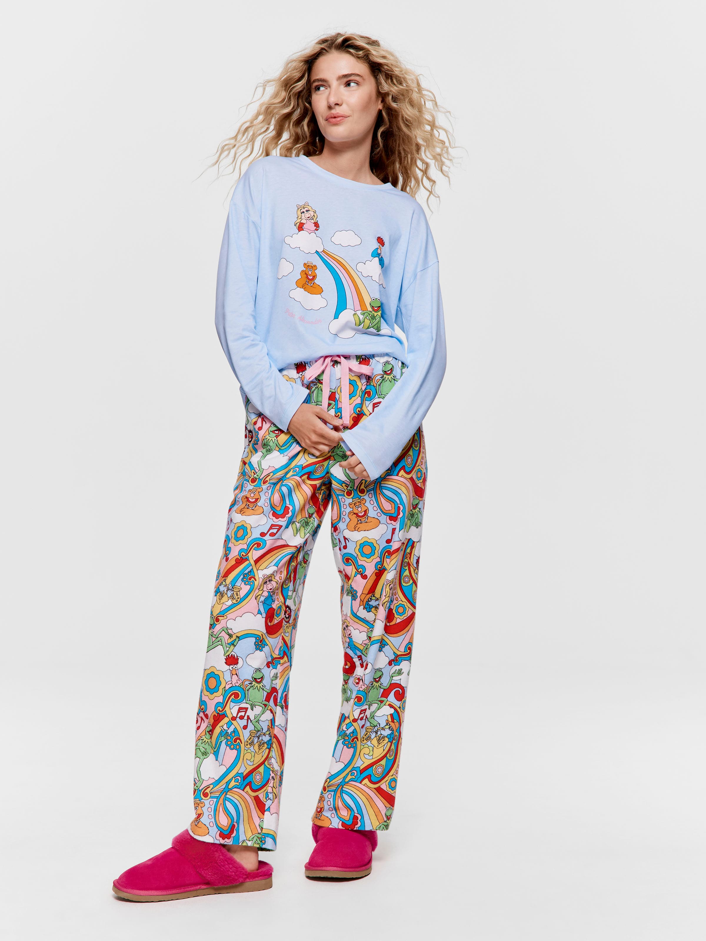 Image for The Muppets Rainbow Classic Flannelette Pj Pant from Peter Alexander