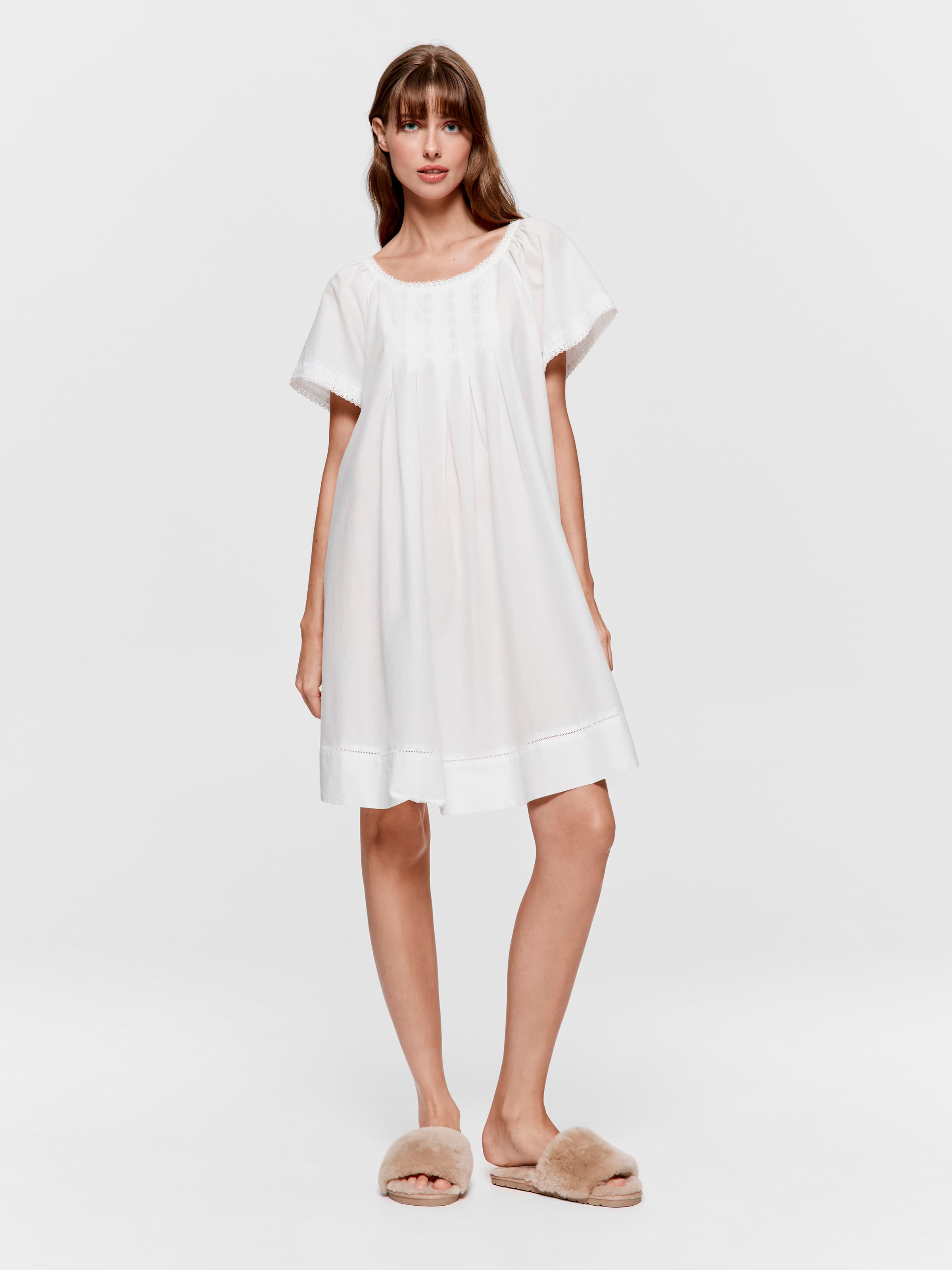 Image for Edwardian Soft Cotton Nightie from Peter Alexander