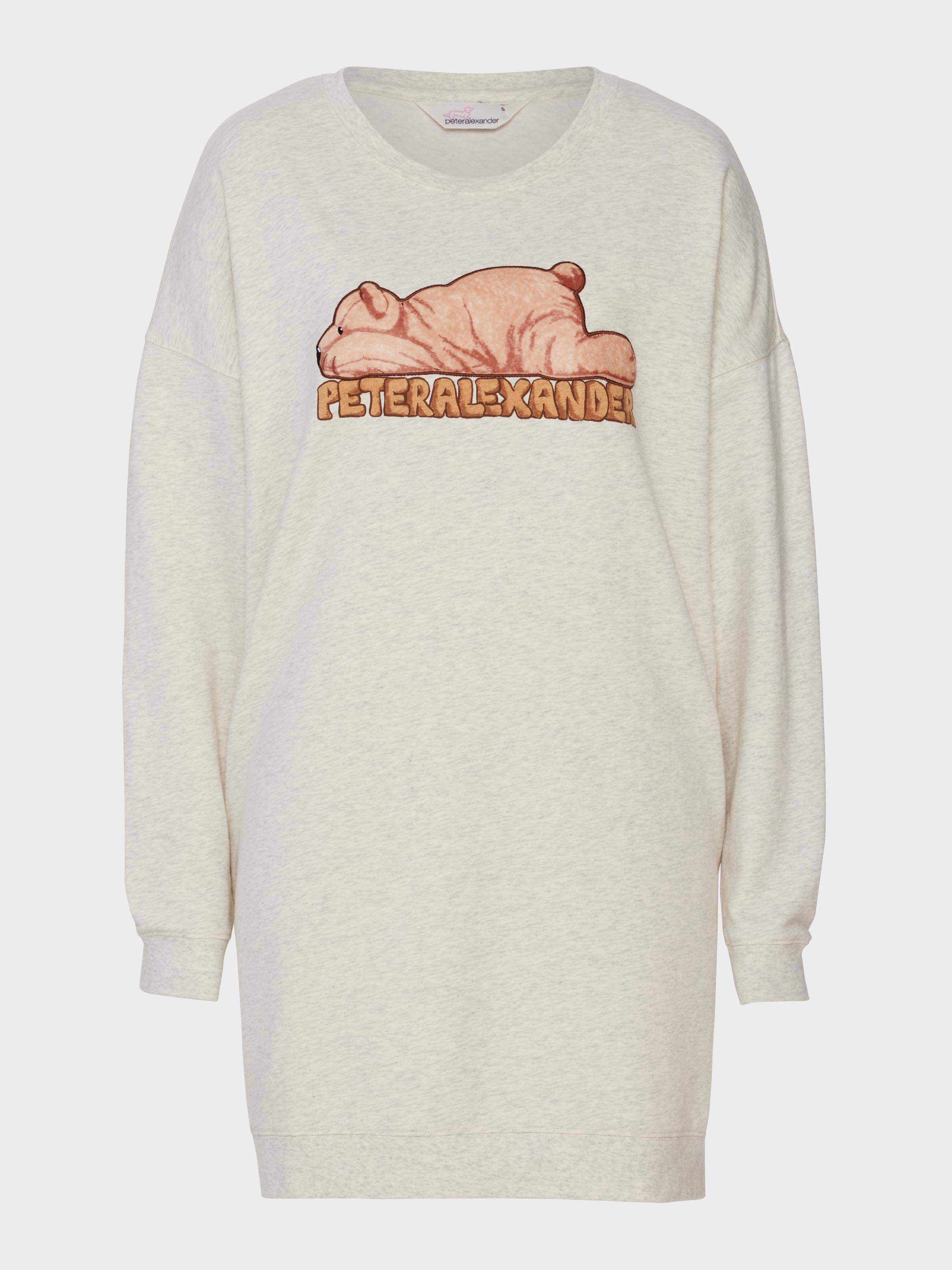 Image for Bear Long Sleeve Sweater Nightie from Peter Alexander
