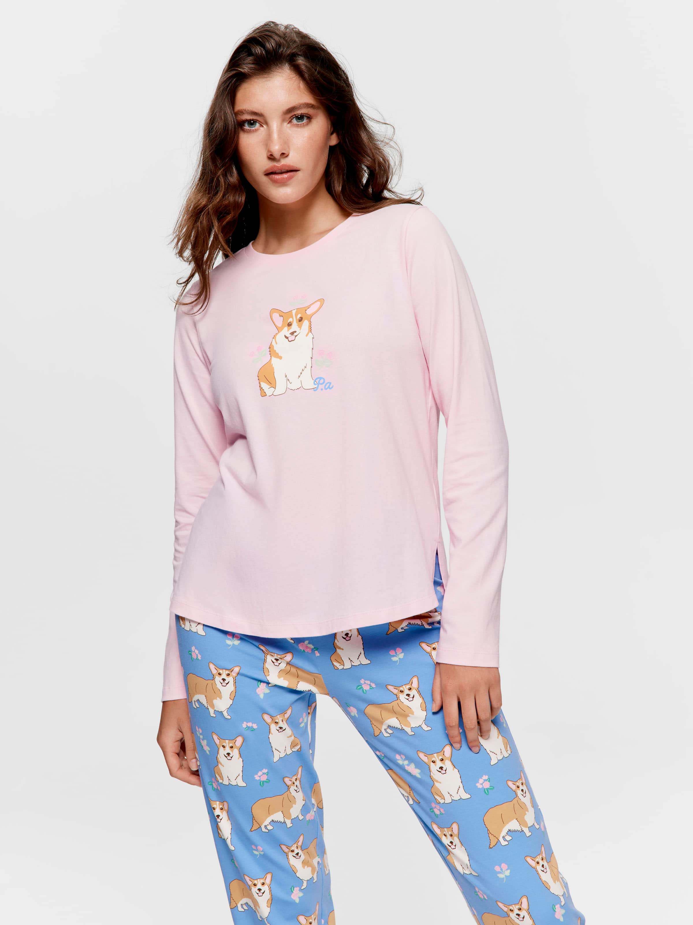 Image for Corgi Long Sleeve Top from Peter Alexander