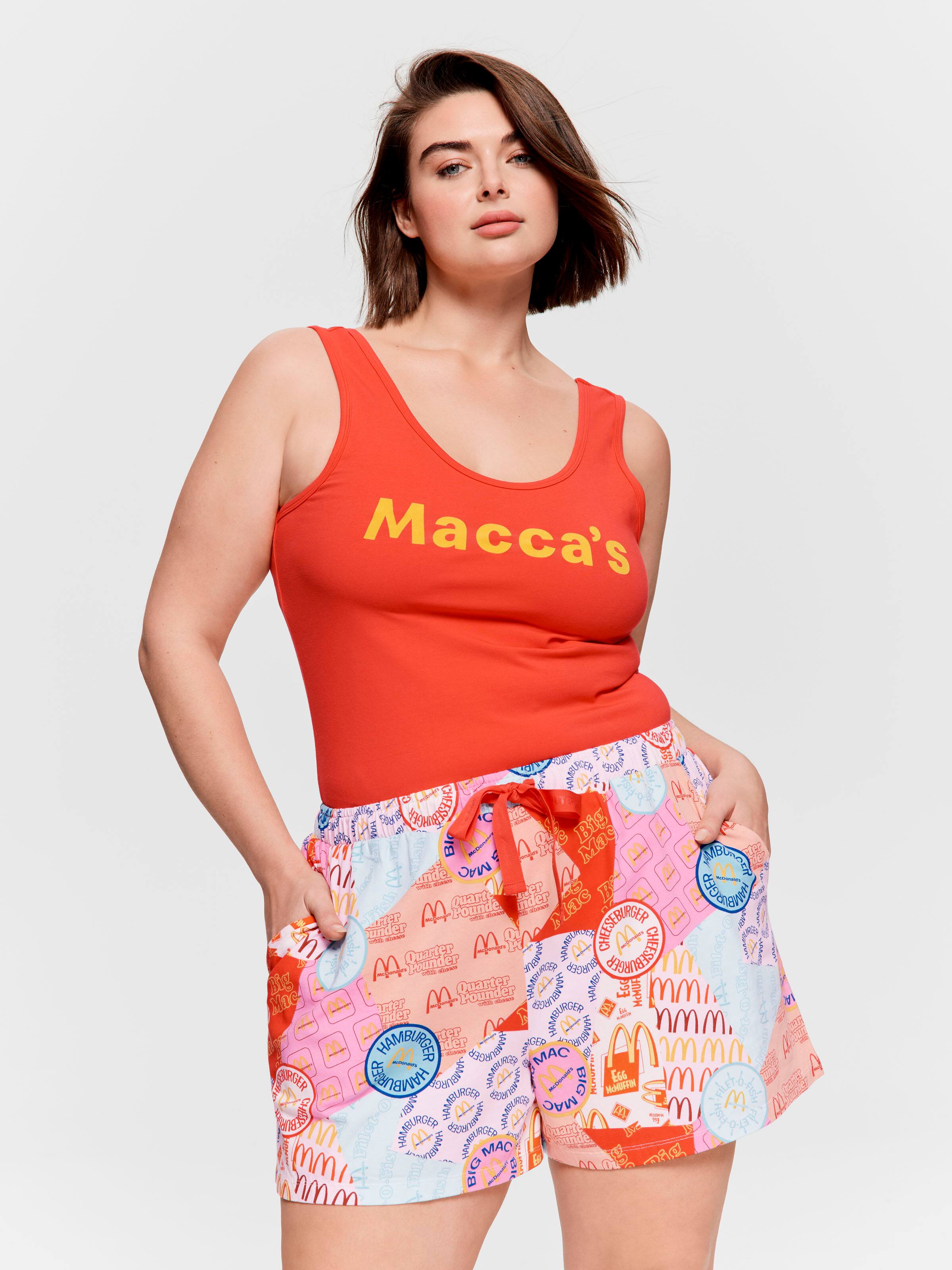 P.A. Plus Maccas Burger Mid Short