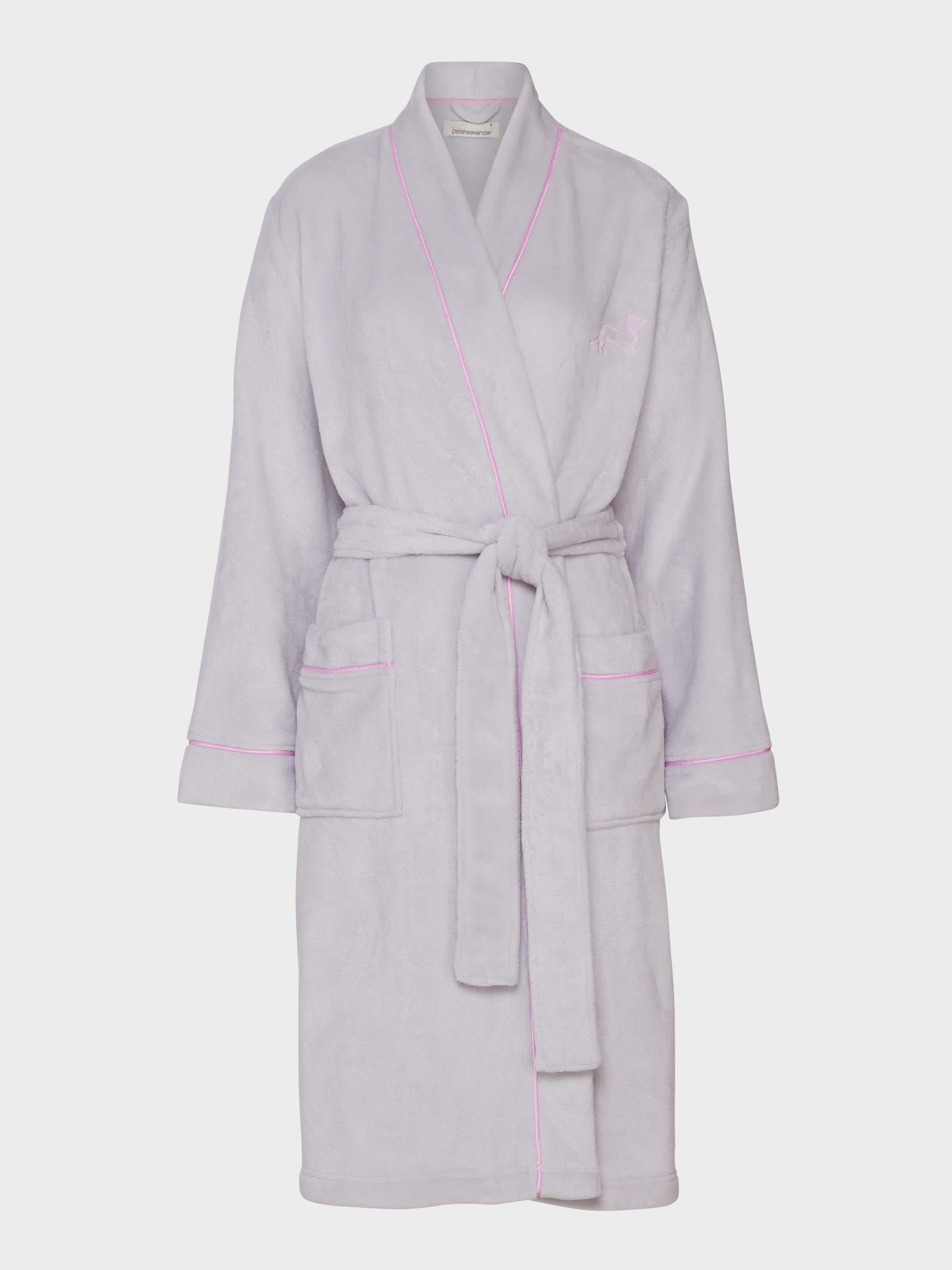 Image for Grey Fleece Classic Gown from Peter Alexander