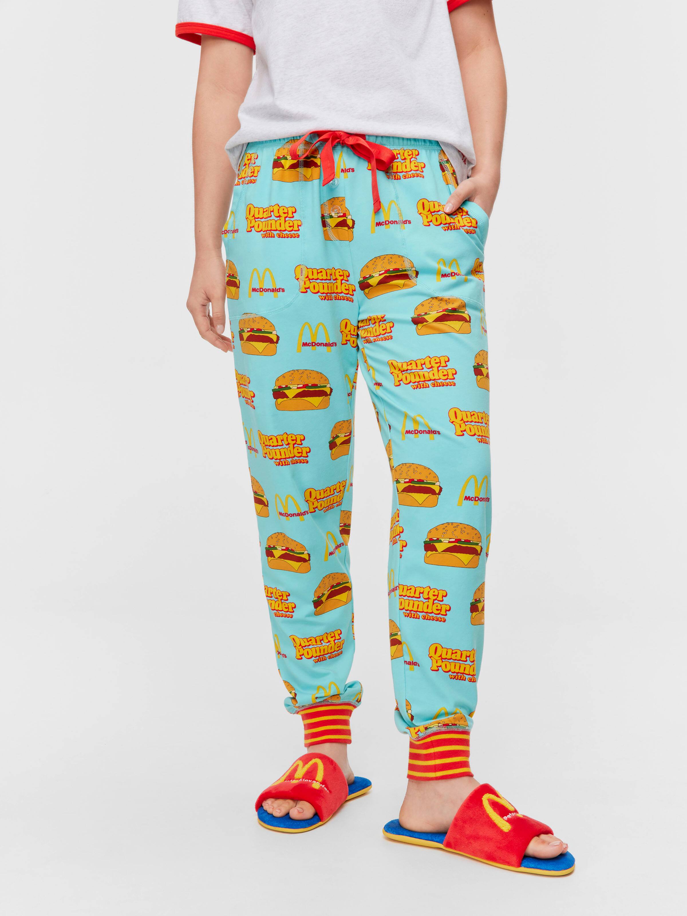 Macca's Quarter Pounder Burger Easy Pj Pant