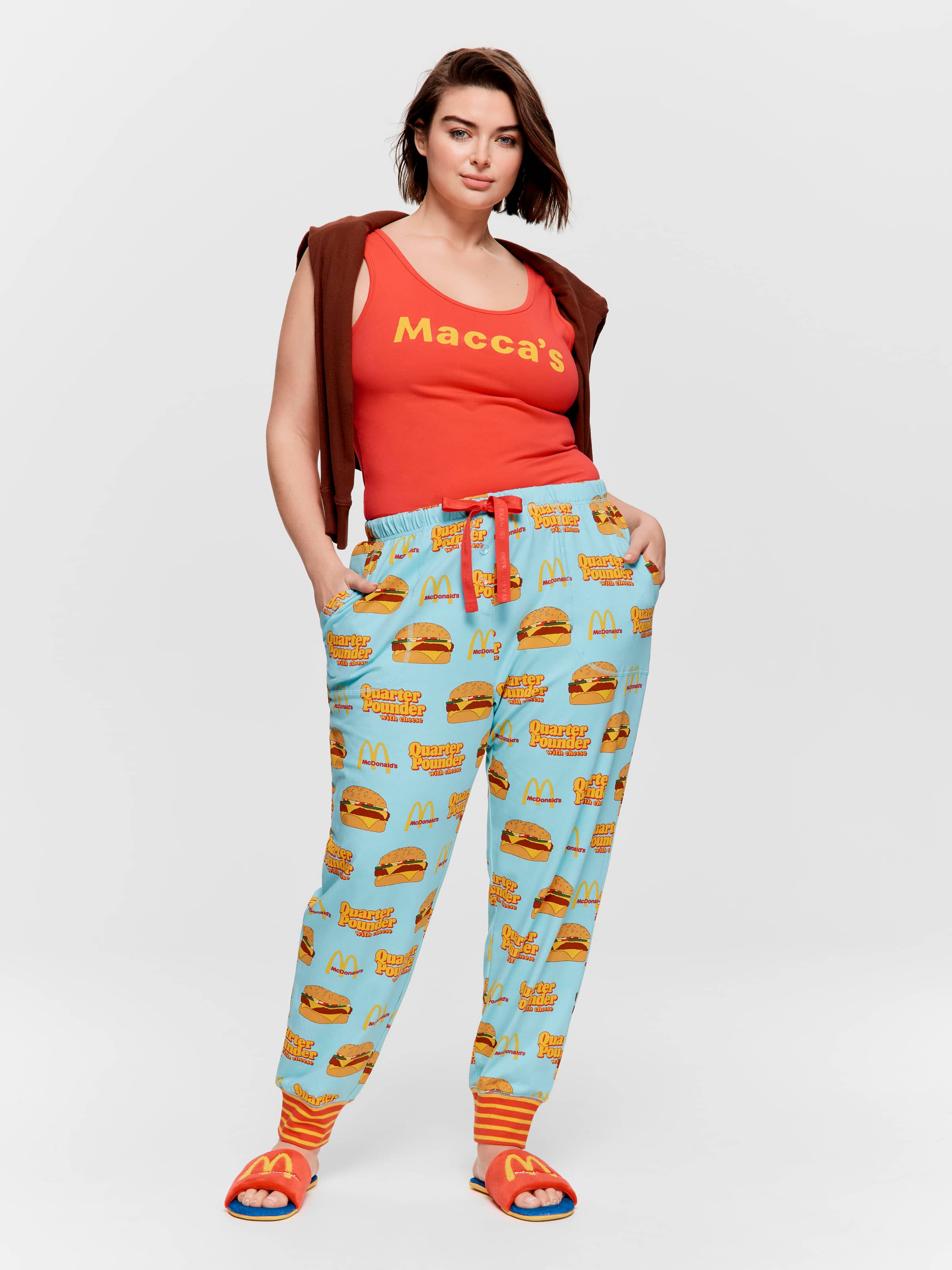 P.A. Plus Macca's Quarter Pounder Burger Easy Pj Pant
