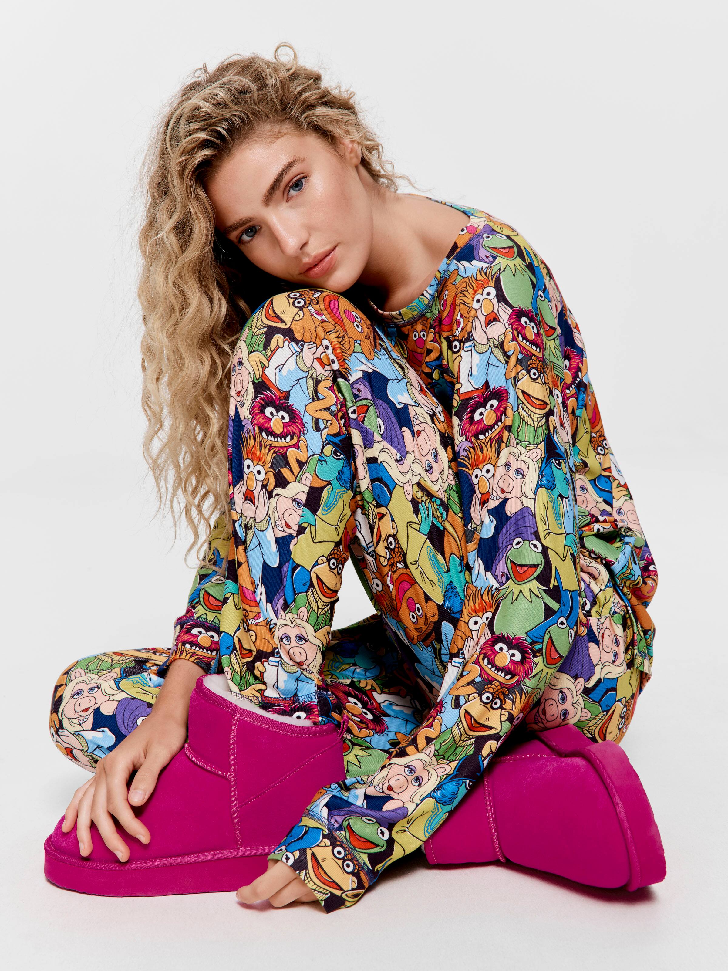Image for The Muppets Plush Long Pj Set from Peter Alexander