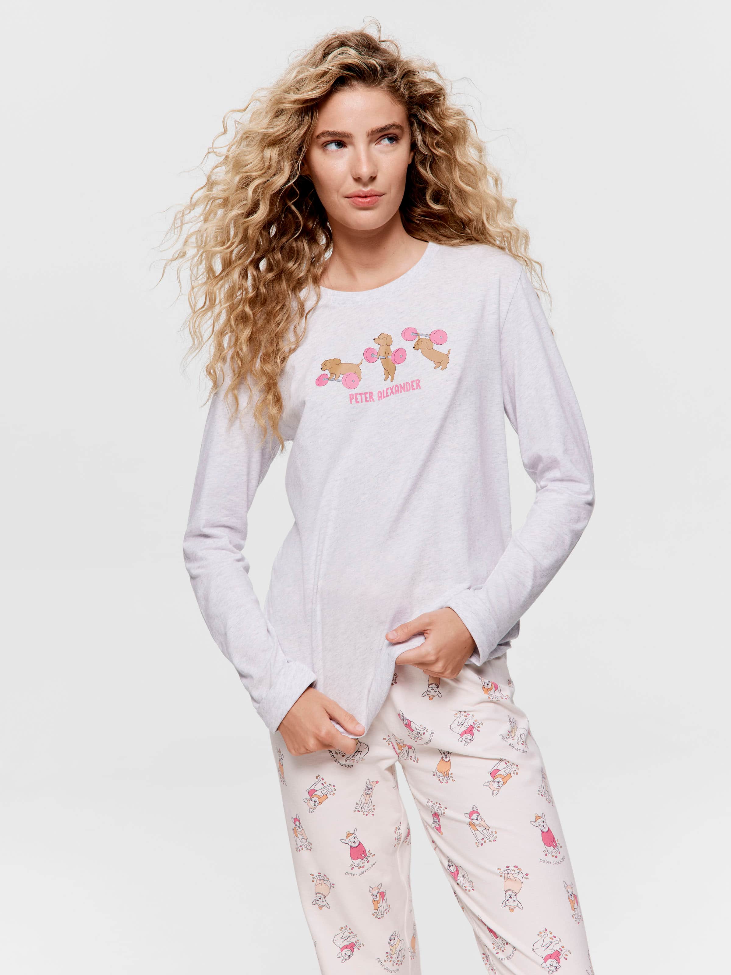 Image for Strong Penny Long Sleeve Top from Peter Alexander