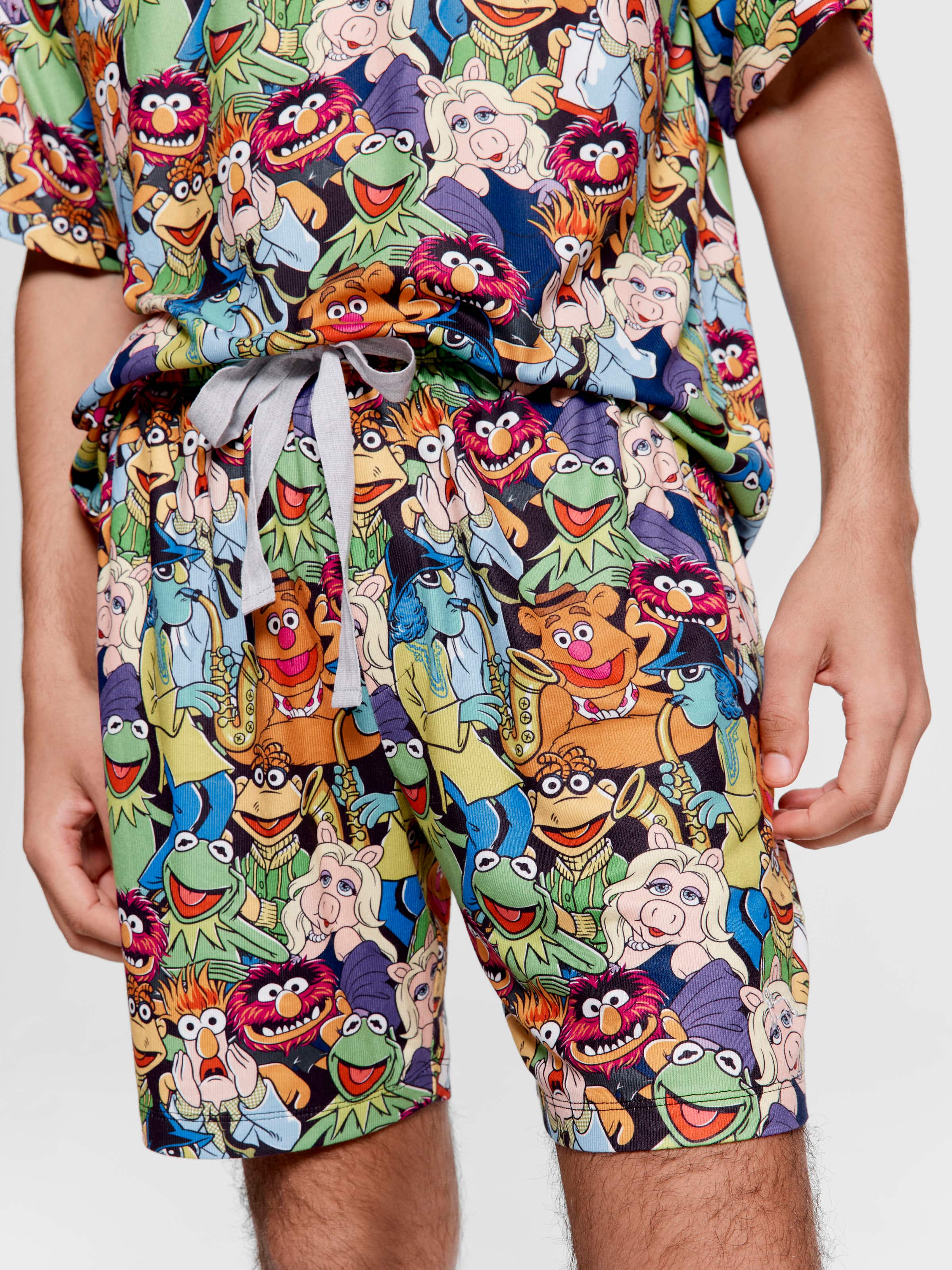 Image for The Muppets Knit Mid Short from Peter Alexander