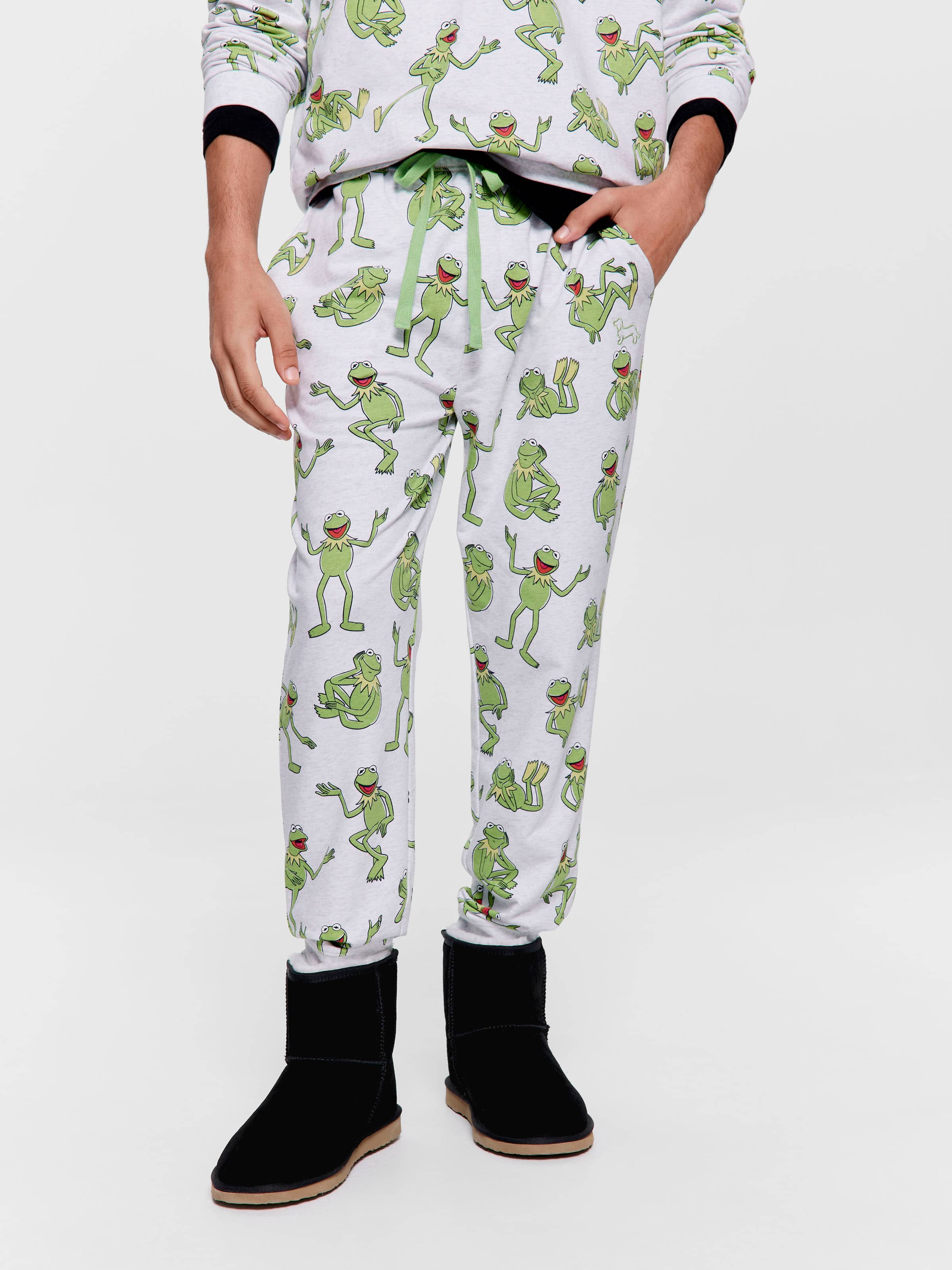 Image for Kermit Track Pj Pant from Peter Alexander