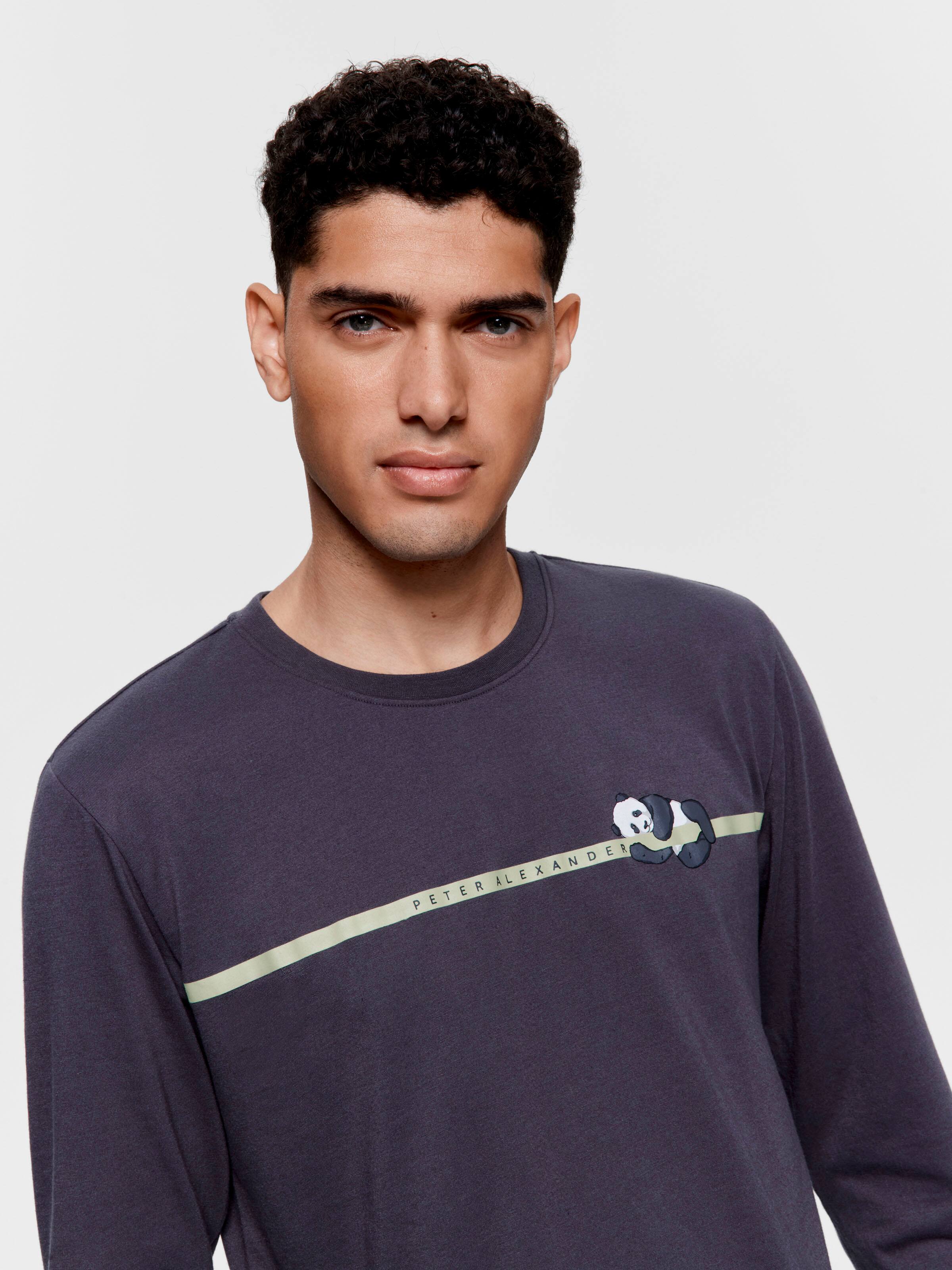 Sleepy Panda Long Sleeve Top