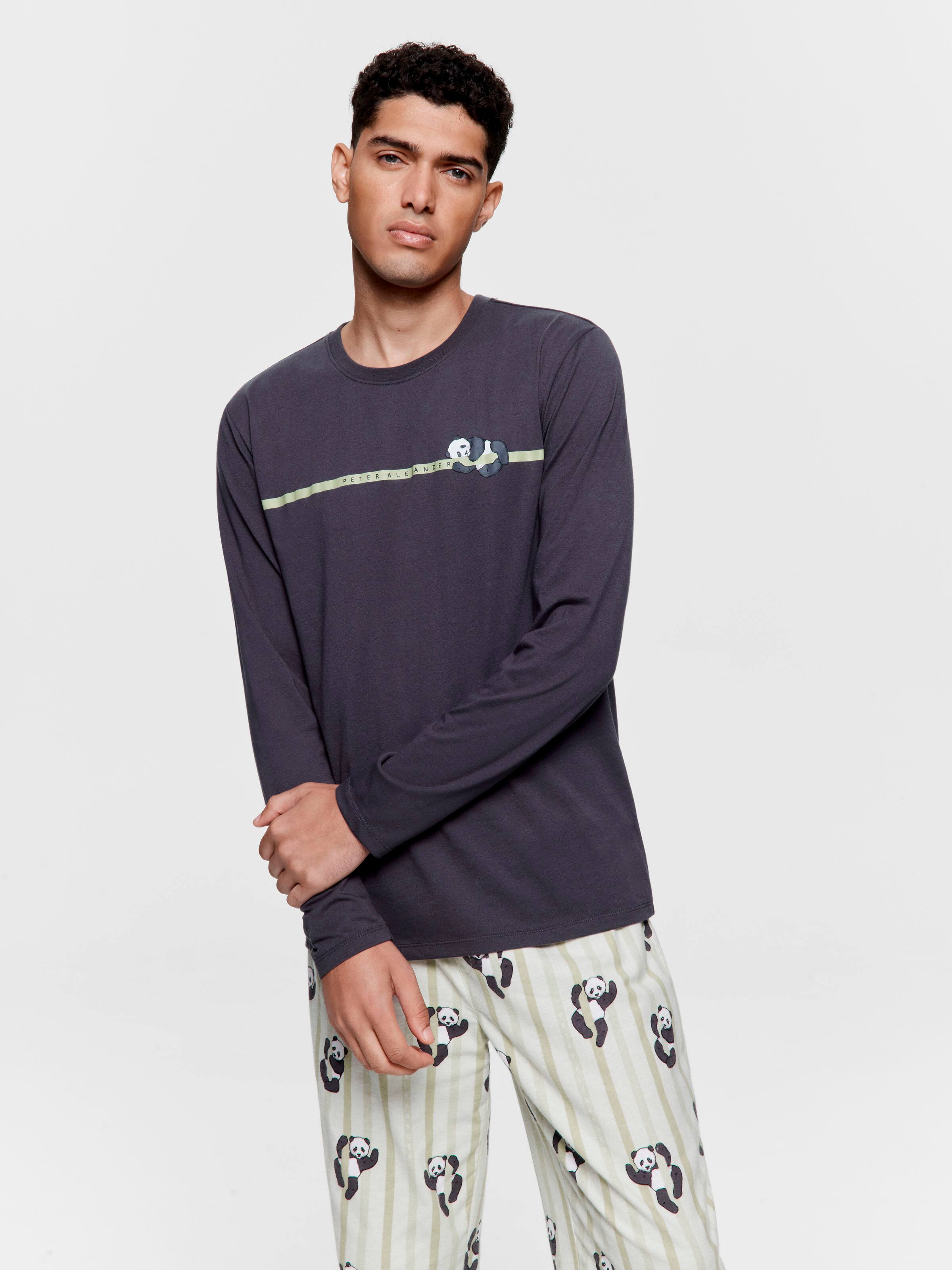 Sleepy Panda Long Sleeve Top