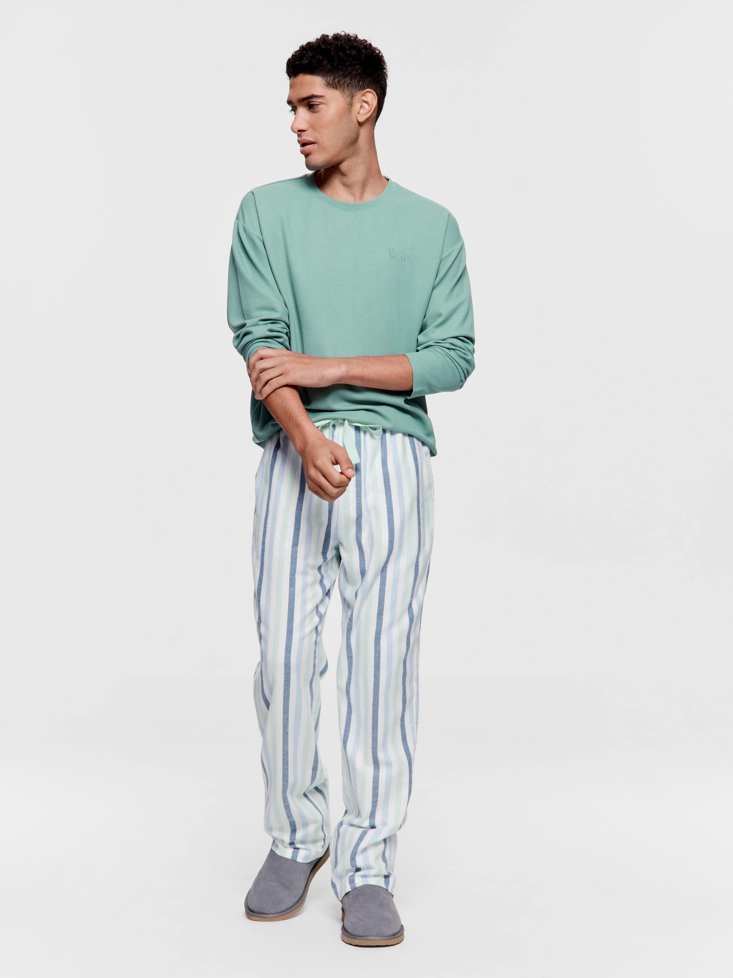 Multi Stripe Classic Pj Pant