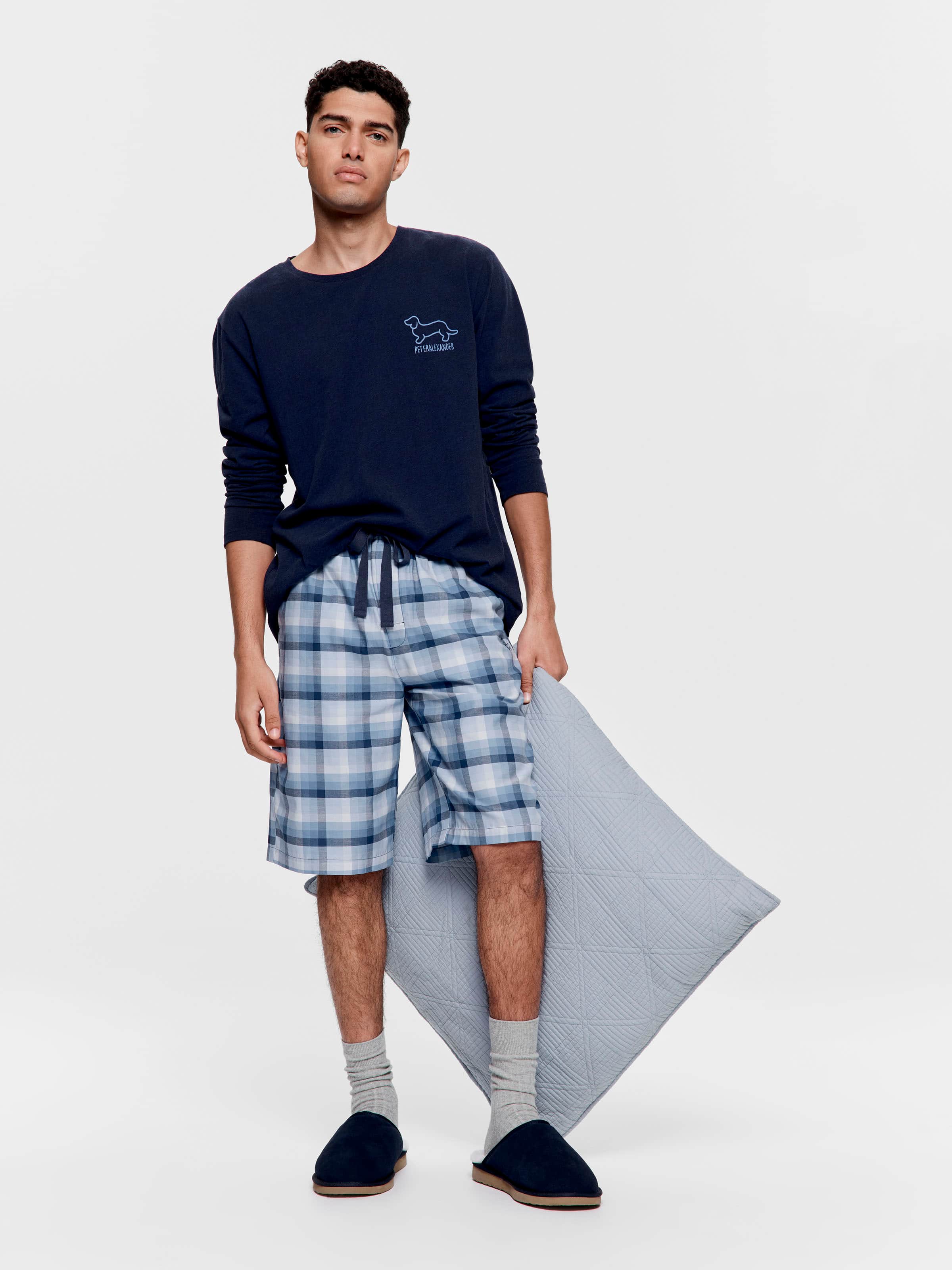 Image for Mini Check Long Short from Peter Alexander