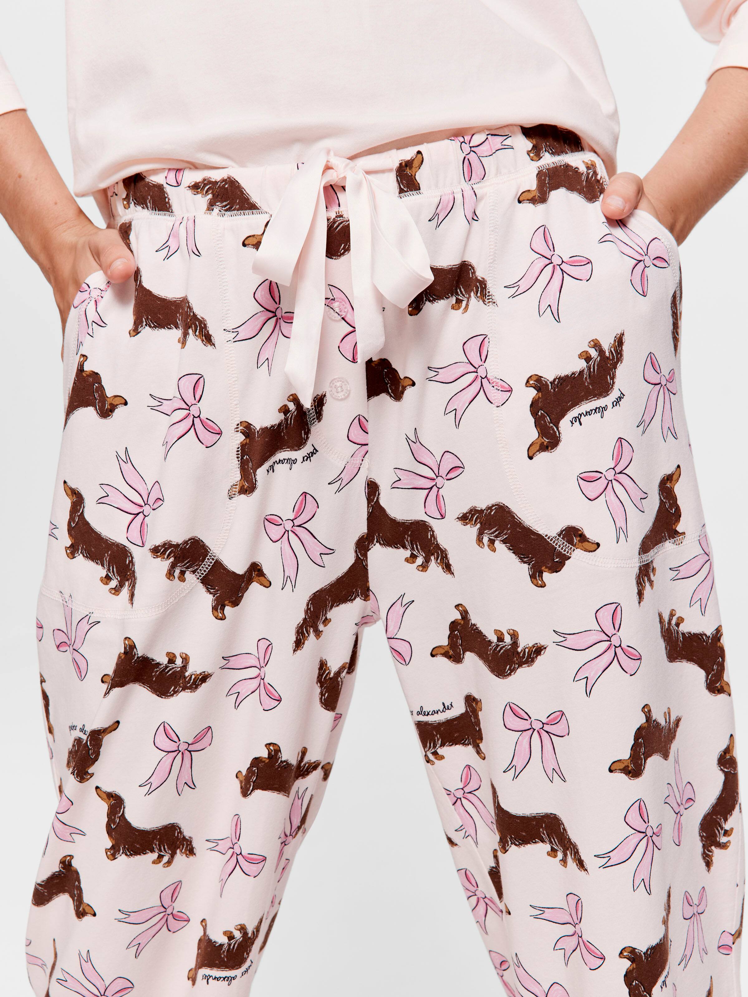 Image for Penny With Bow Easy Pj Pant from Peter Alexander