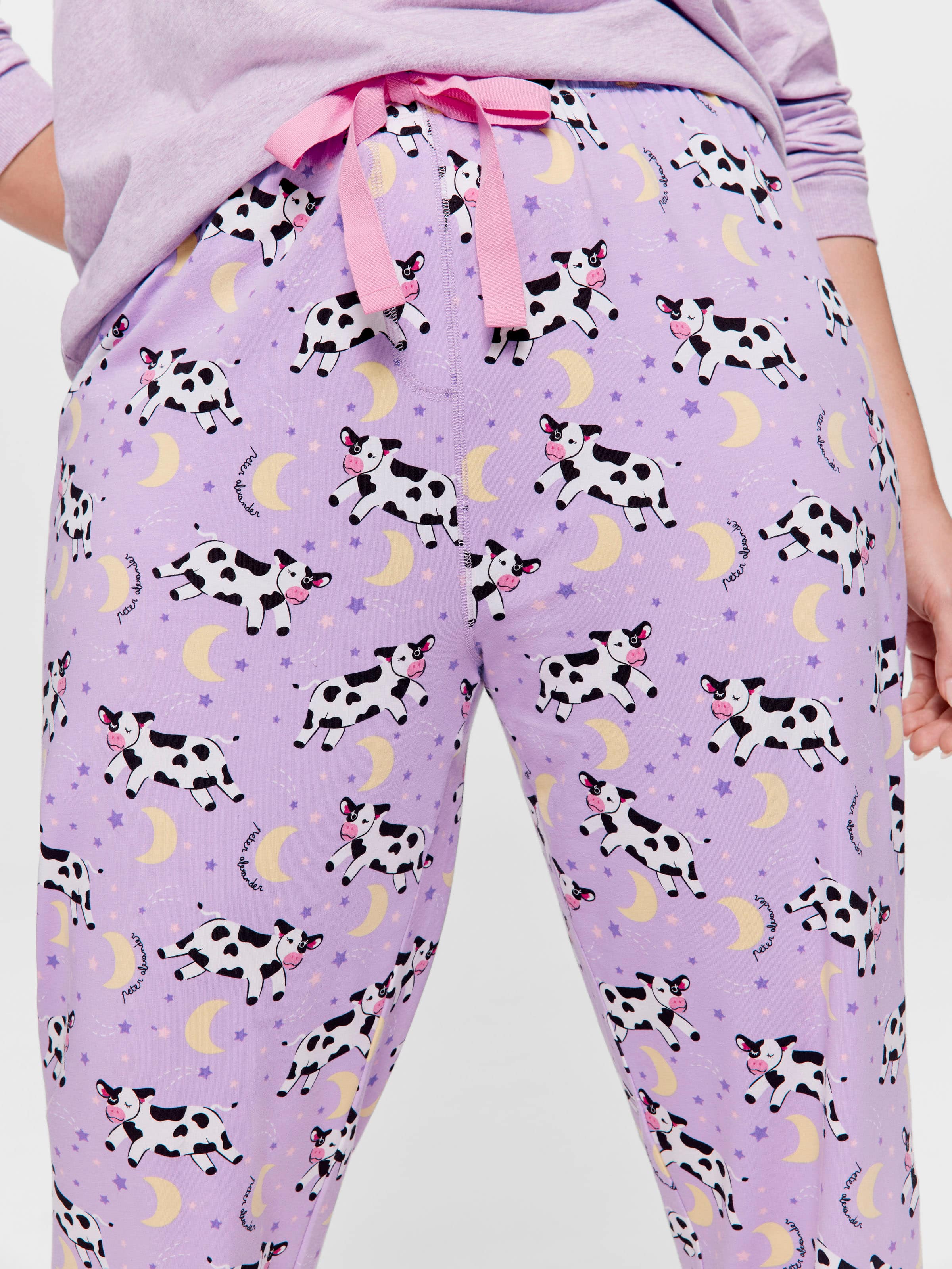 P.A. Plus Cow Easy Pj Pant