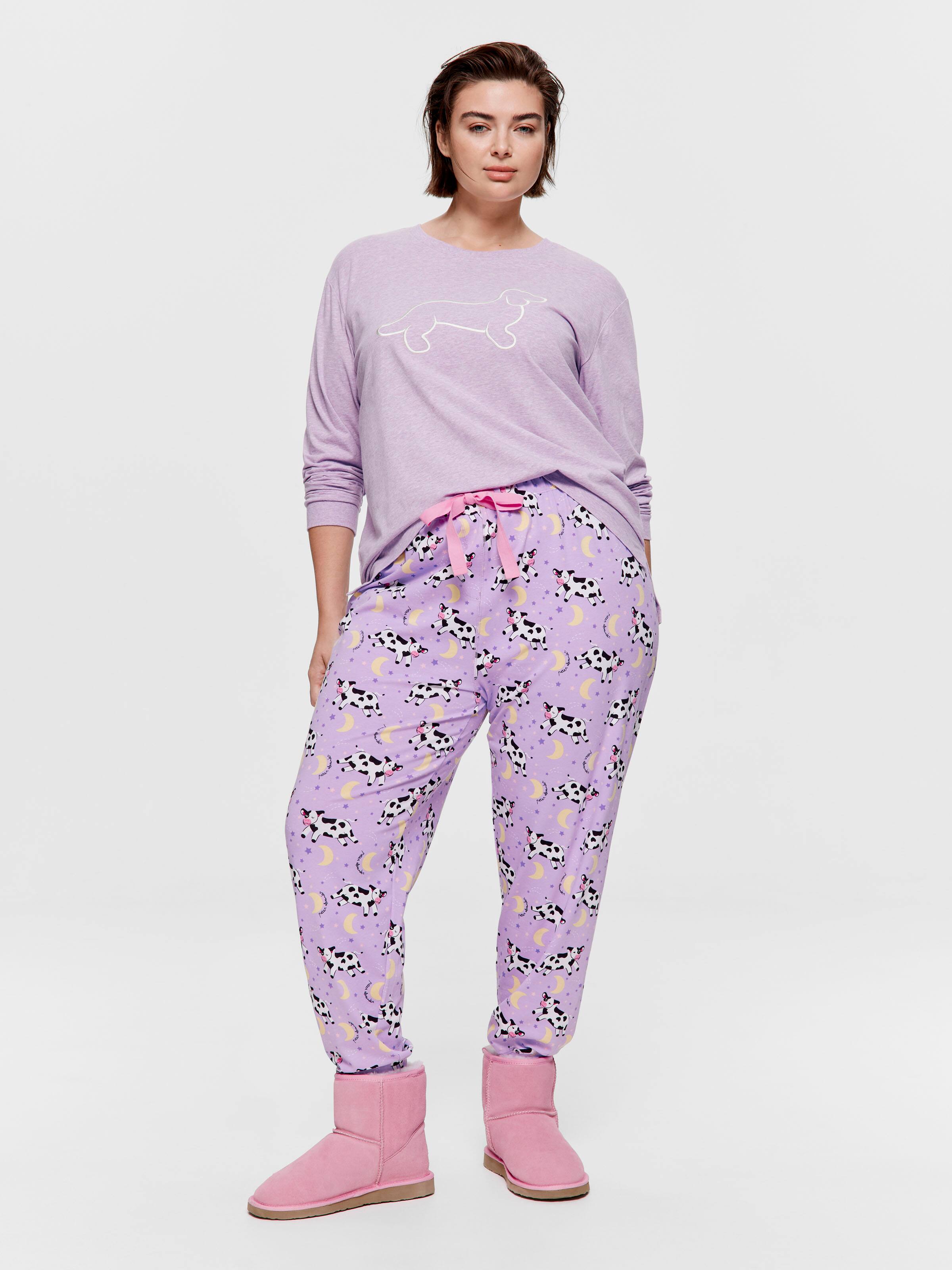 P.A. Plus Cow Easy Pj Pant