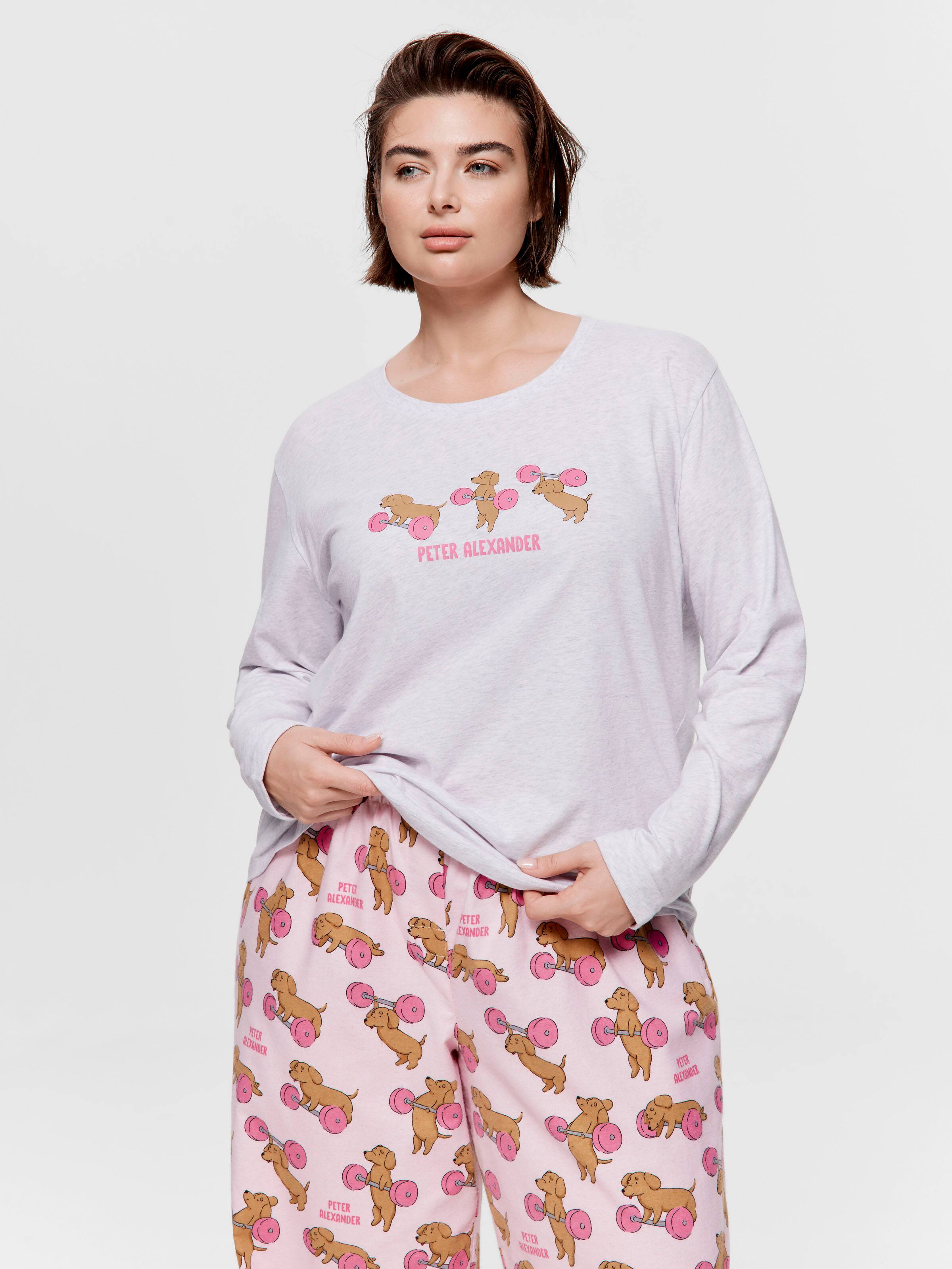 Image for P.A. Plus Strong Penny Long Sleeve Top from Peter Alexander