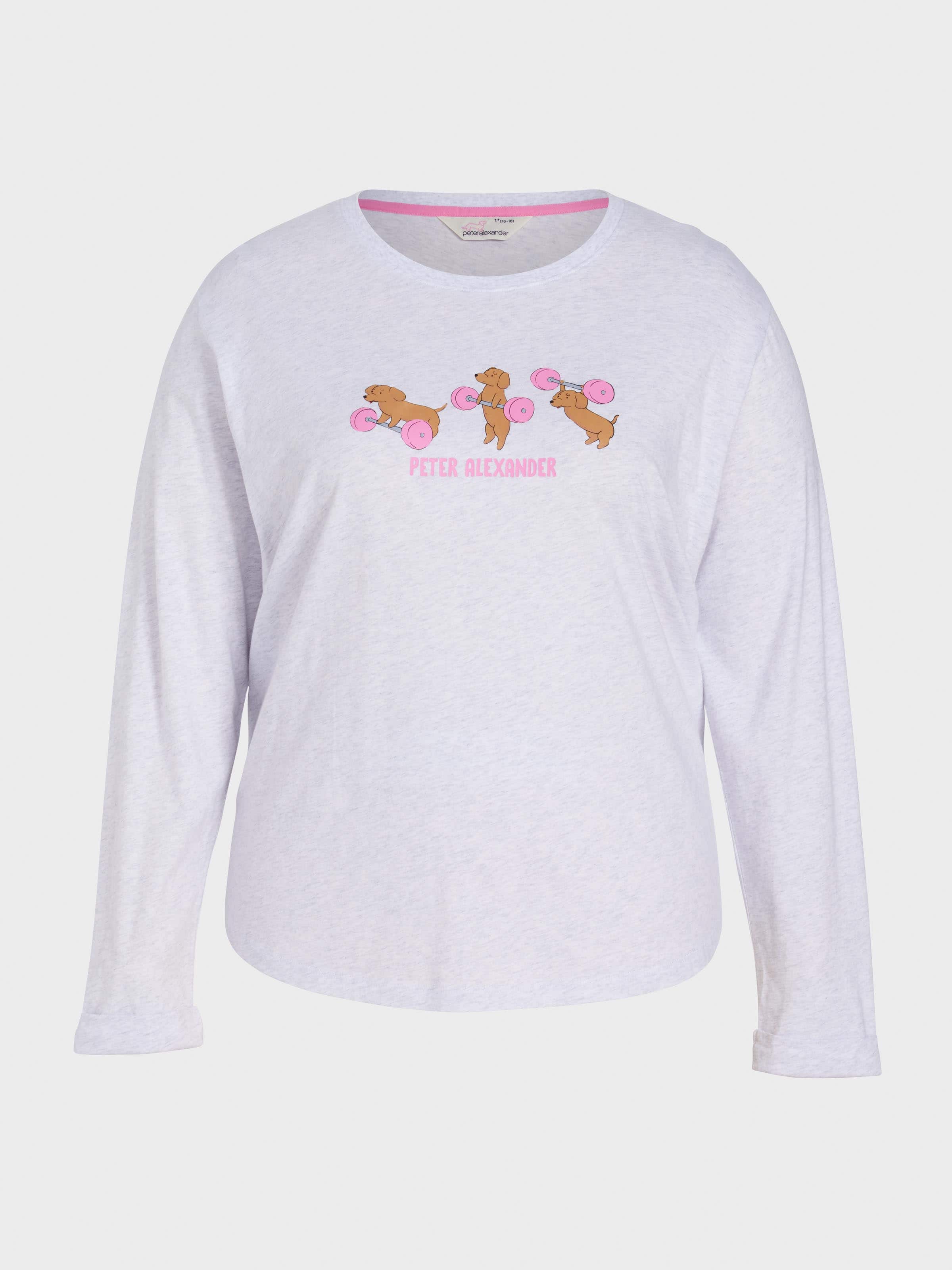 Image for P.A. Plus Strong Penny Long Sleeve Top from Peter Alexander