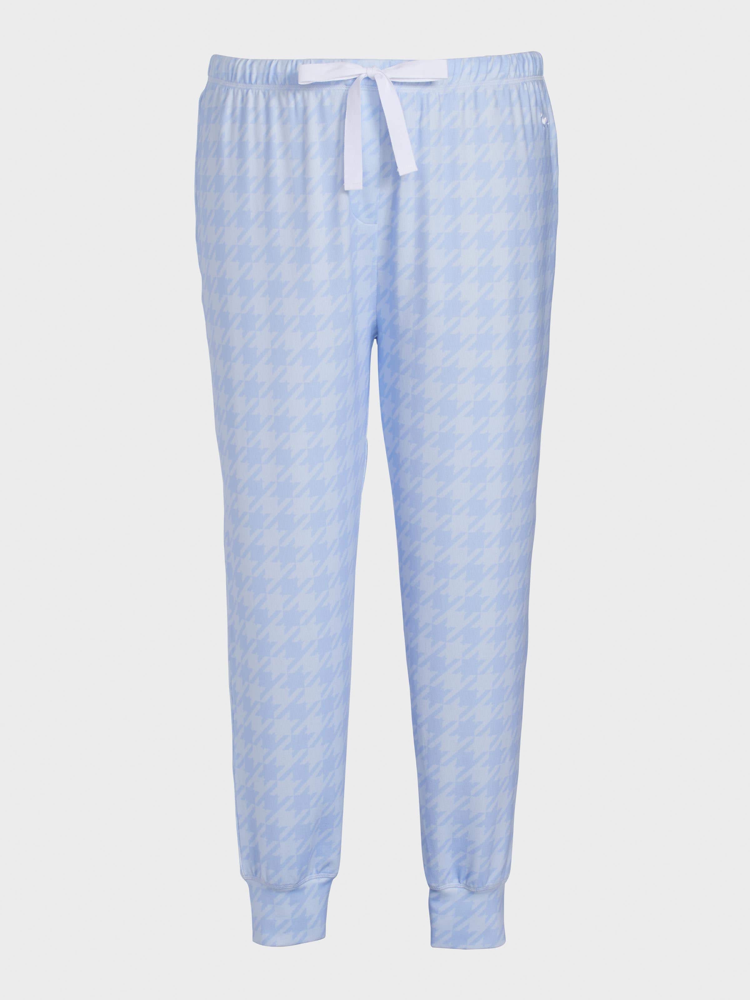 Image for P.A. Plus Houndstooth Plush Easy Pj Pant from Peter Alexander