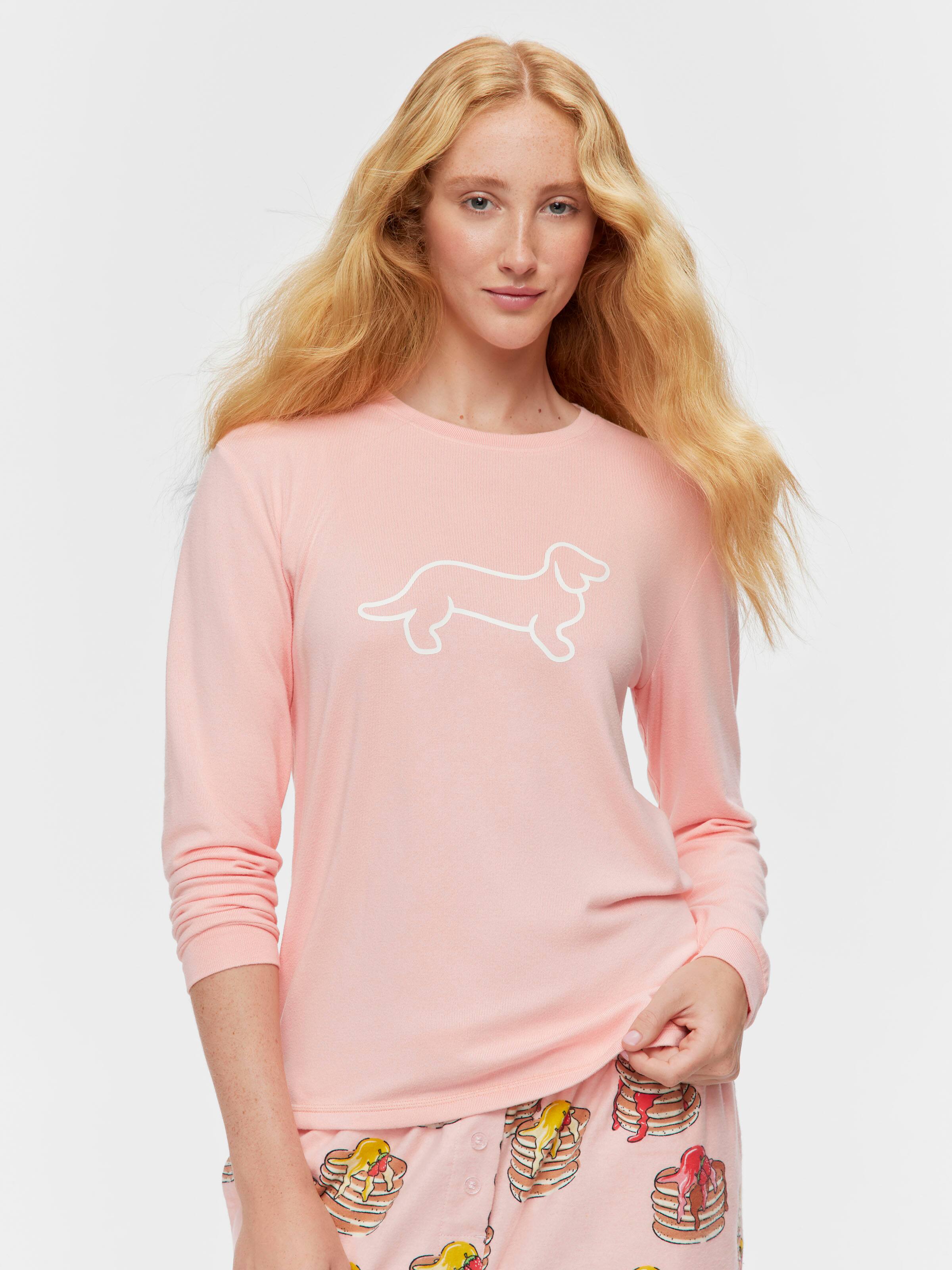 Image for Peach Logo Plush Sweater from Peter Alexander