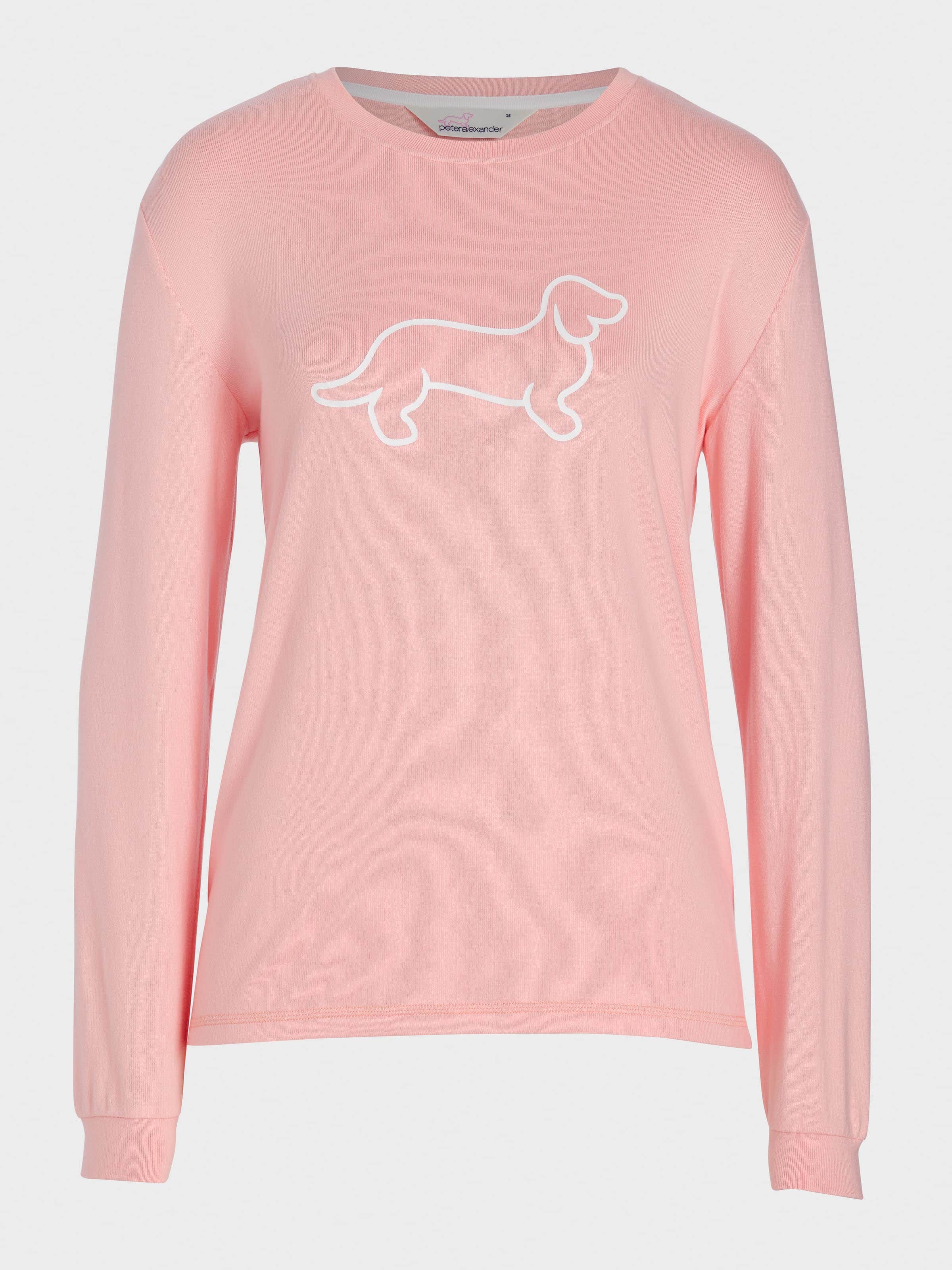 Image for Peach Logo Plush Sweater from Peter Alexander