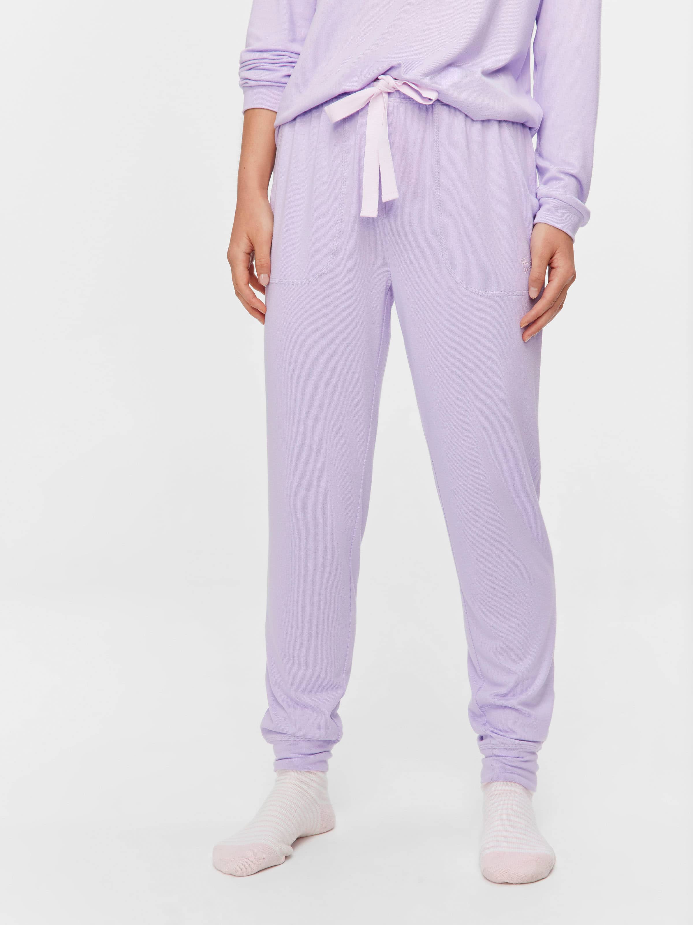 Lilac Plush Easy Pj Pant