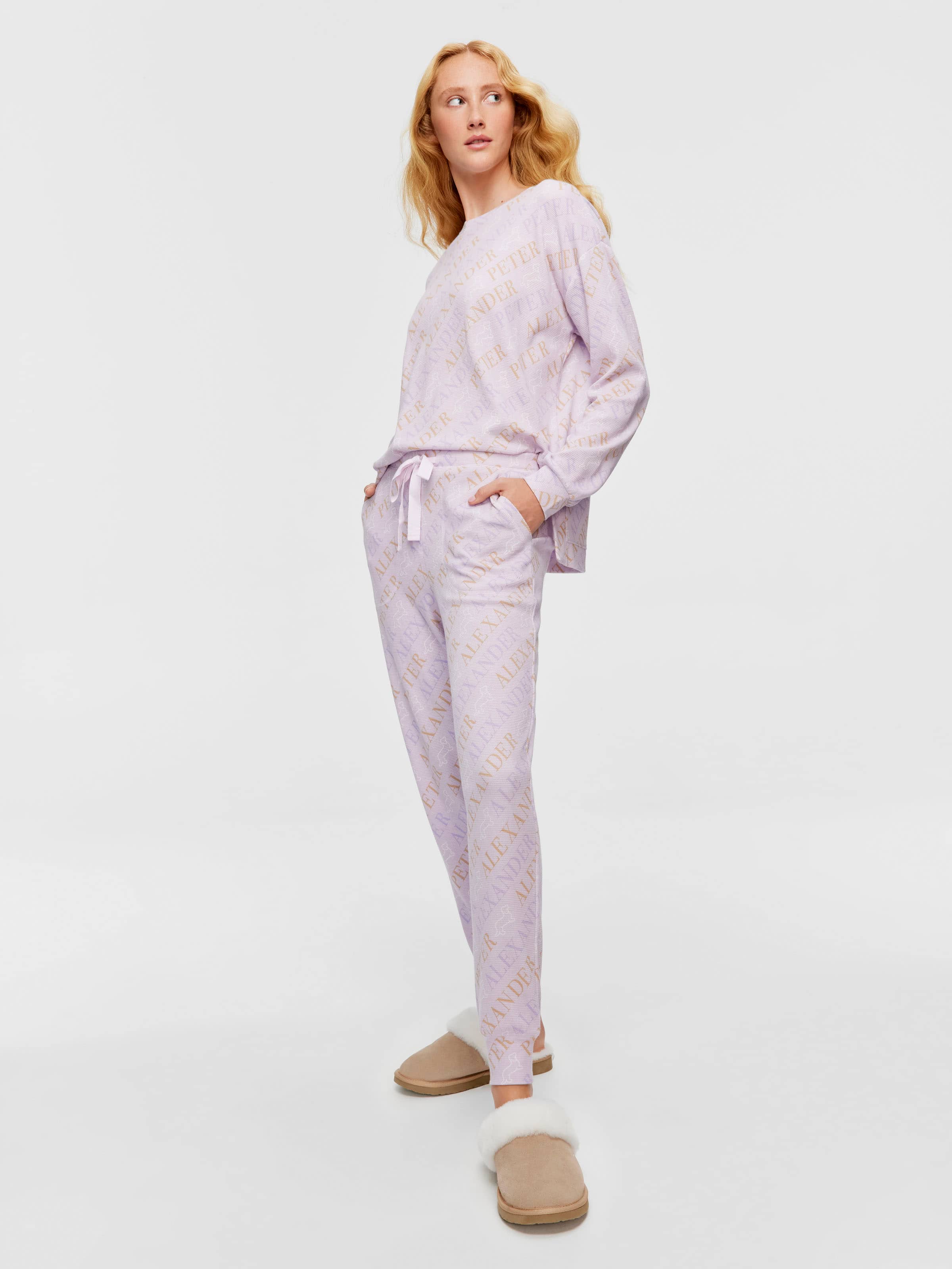 Waffle Logo Easy Pj Pant