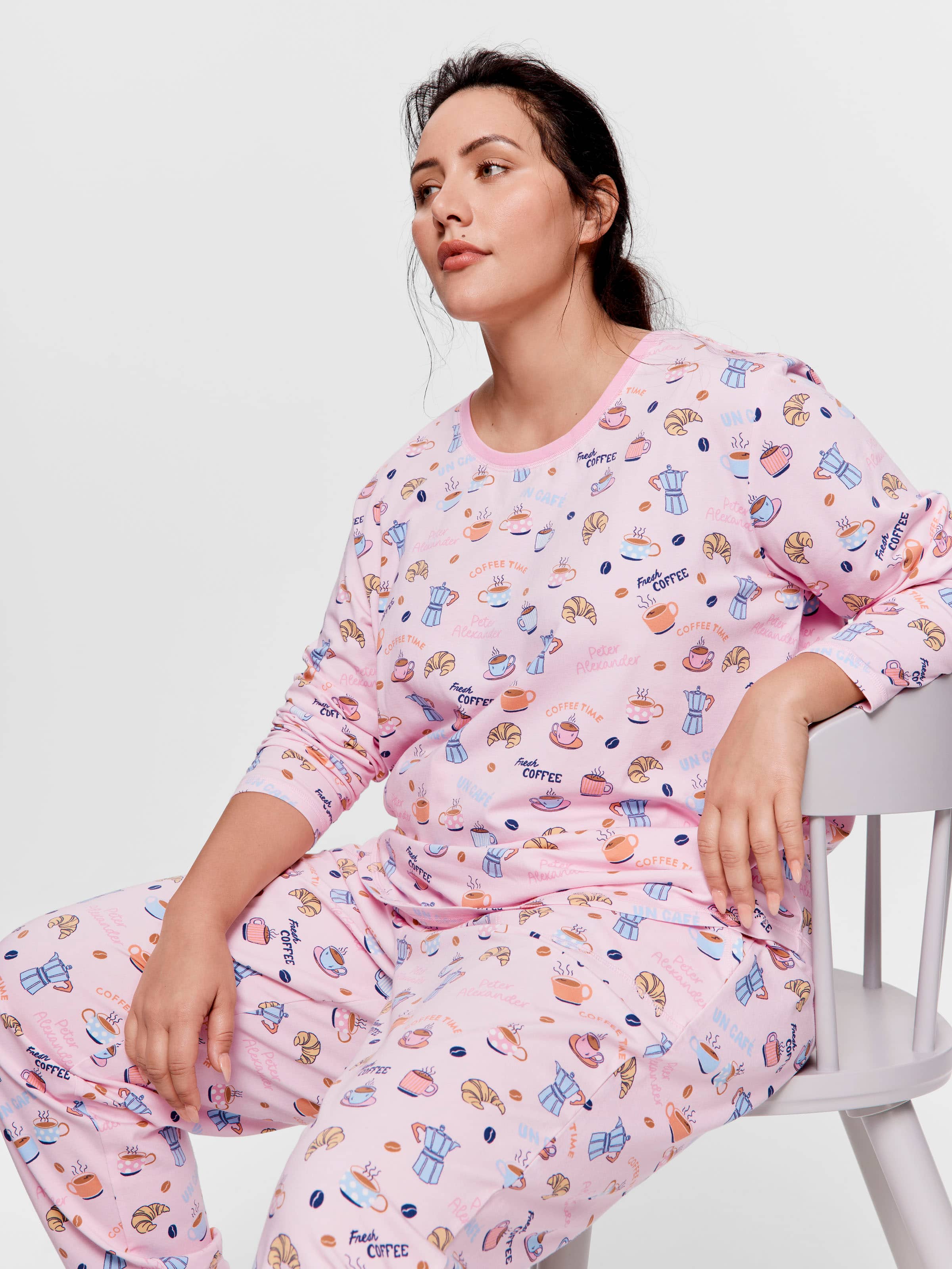 Image for P.A. Plus Breakfast Pj Set from Peter Alexander