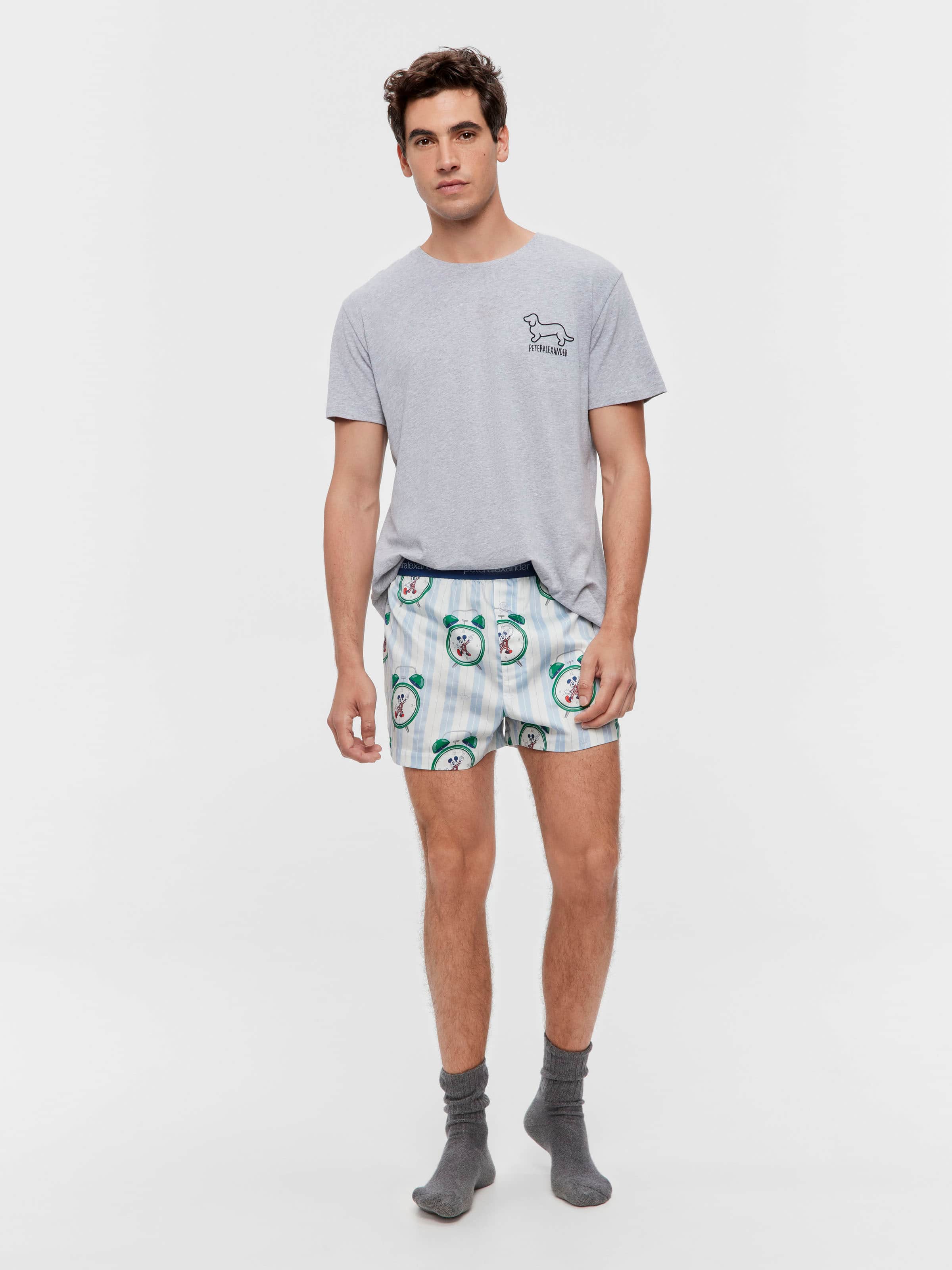 Image for Mickey Mouse Clock Boxer Short from Peter Alexander