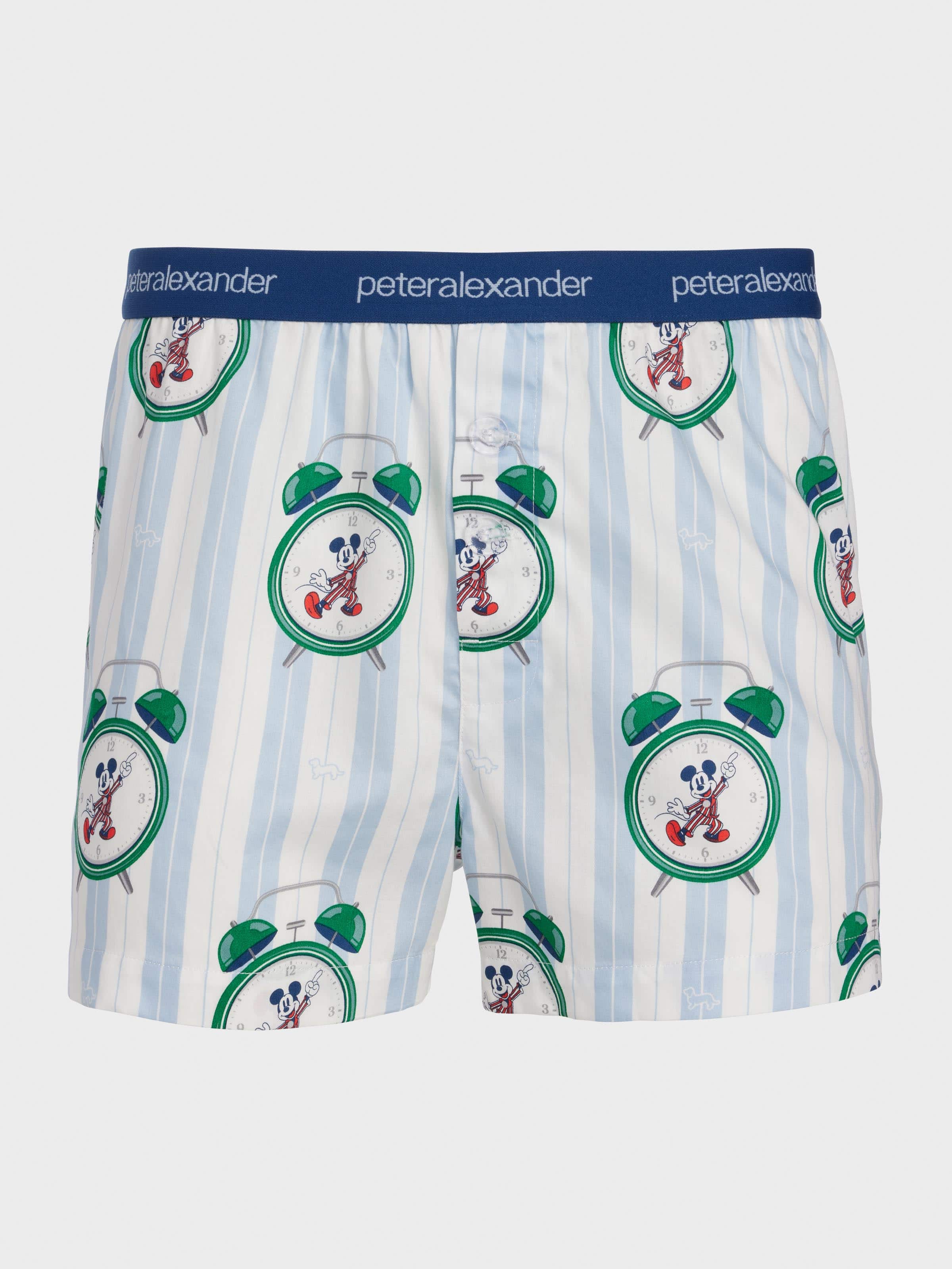 Image for Mickey Mouse Clock Boxer Short from Peter Alexander