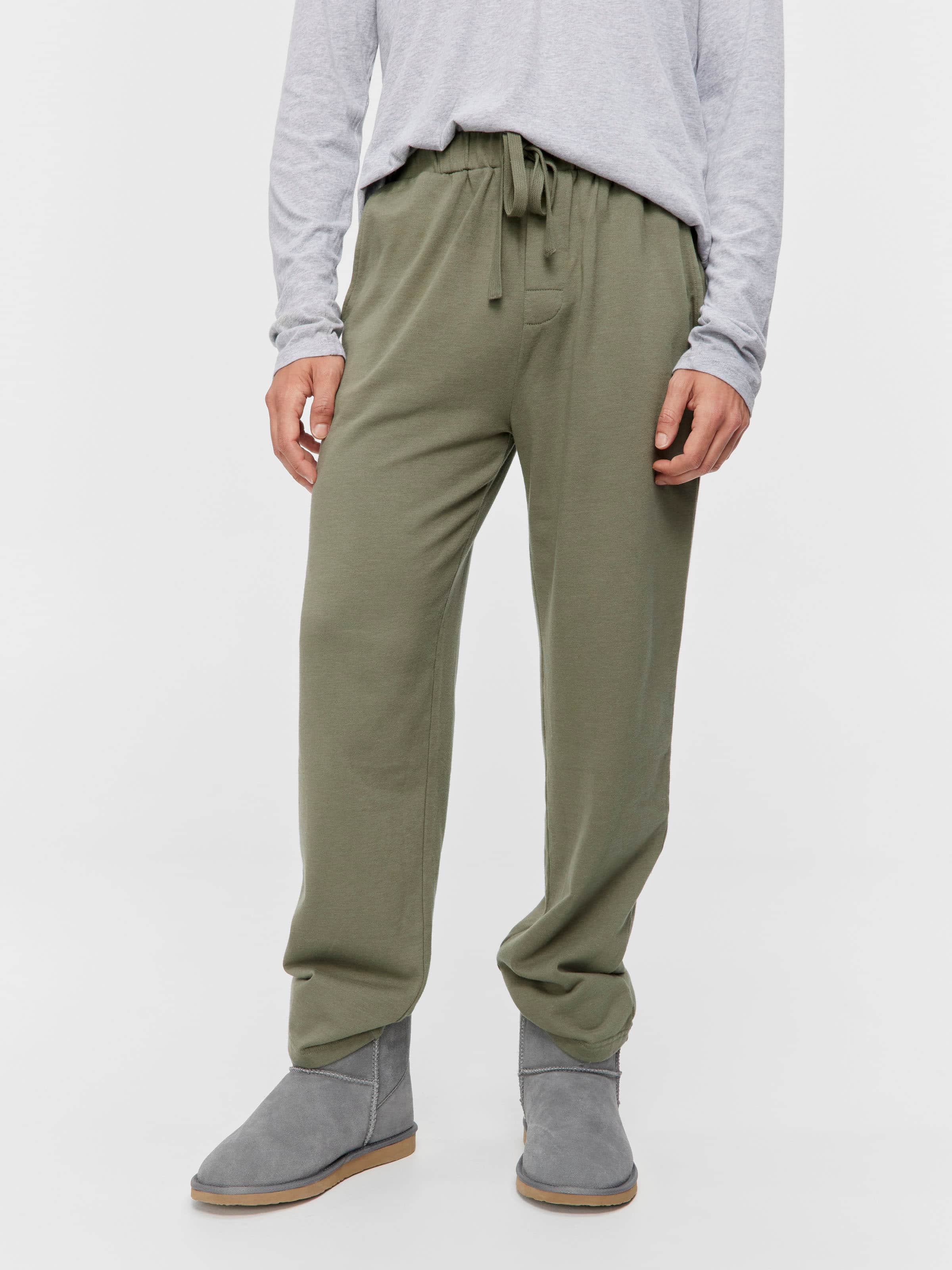 Image for Washed Fleece Track Pj Pant from Peter Alexander