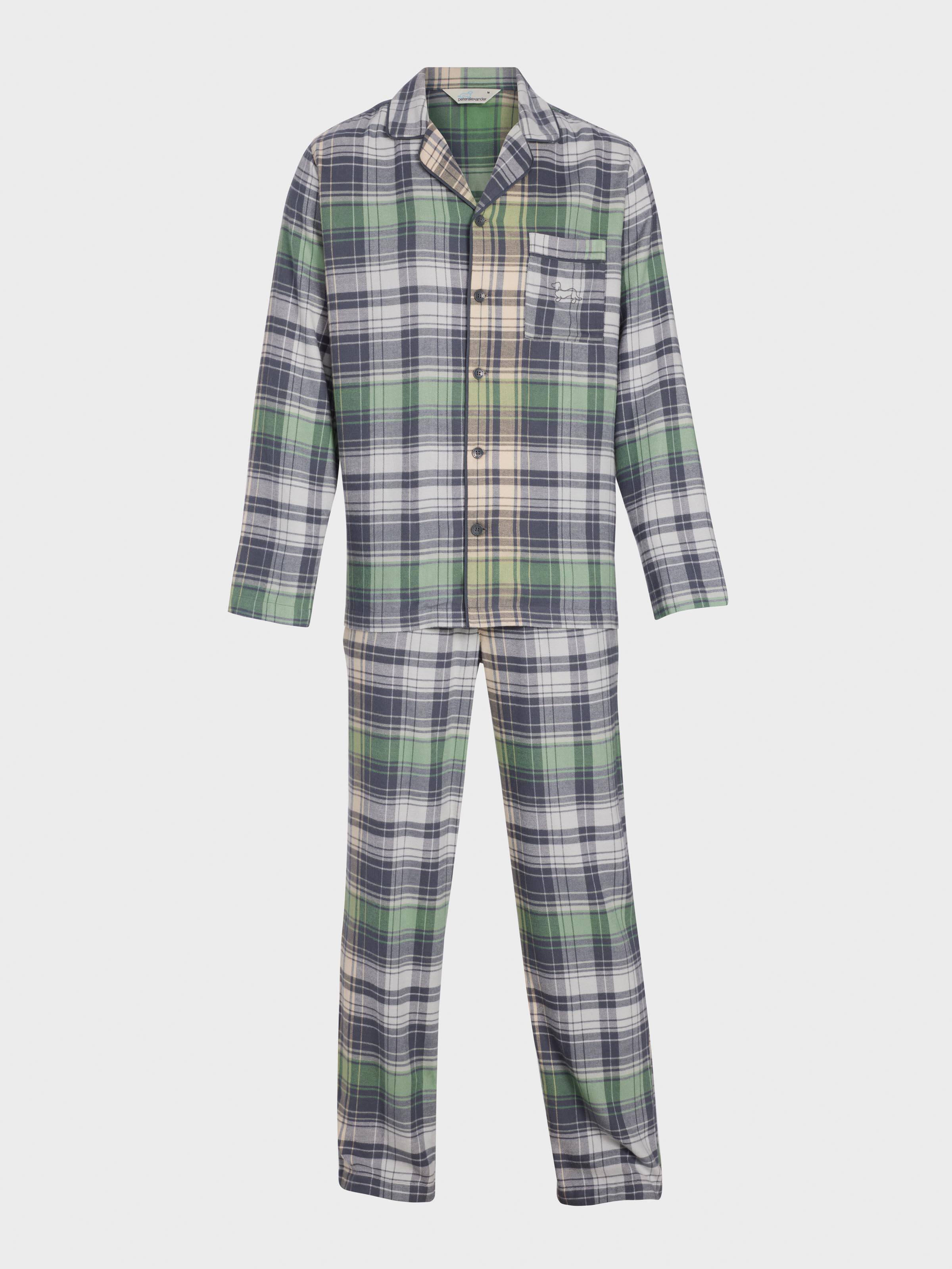 Image for Cowboy Check Flannelette Long Sleeve Pj Set from Peter Alexander