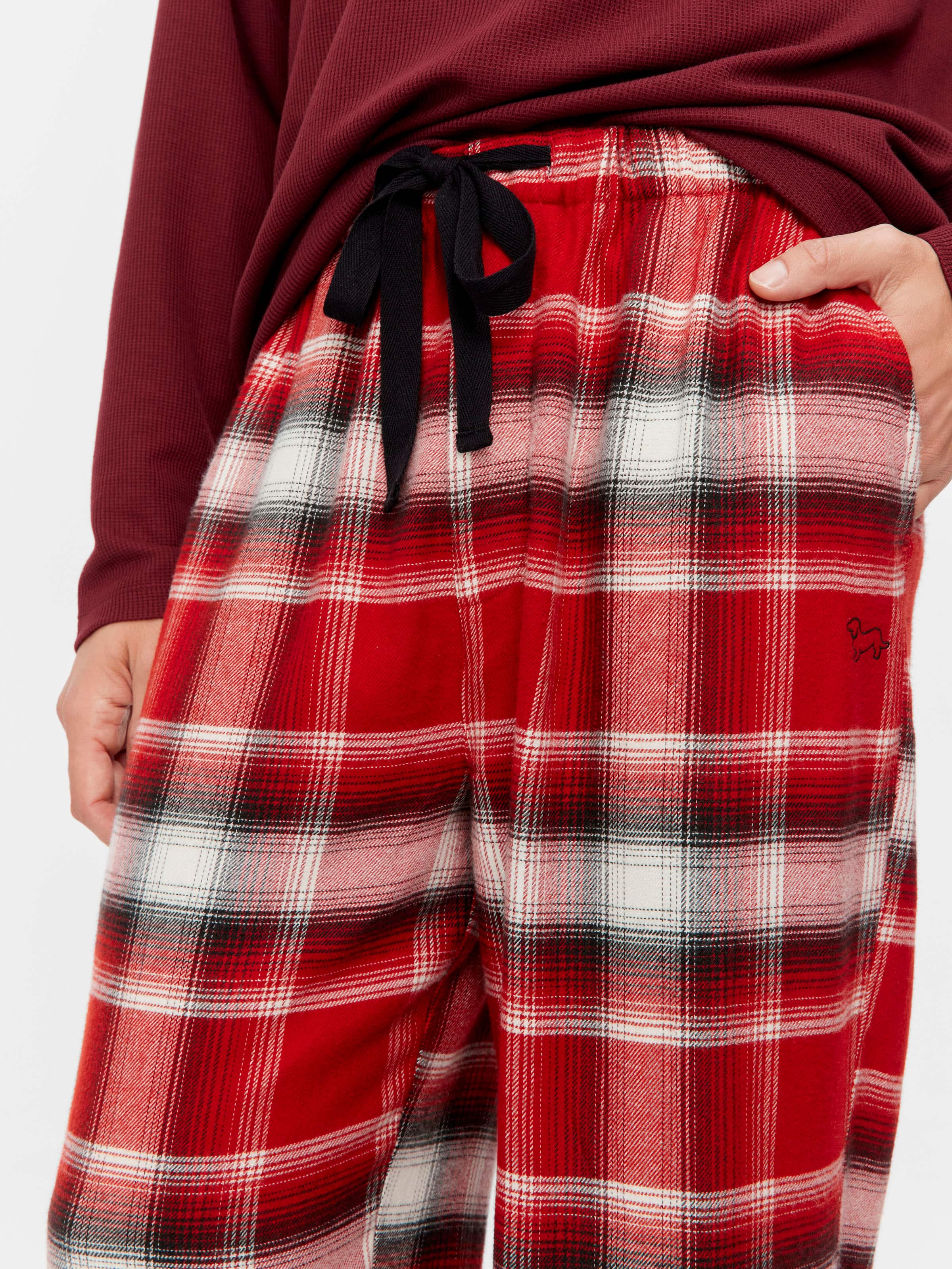 Western Check Flannelette Classic Pj Pant