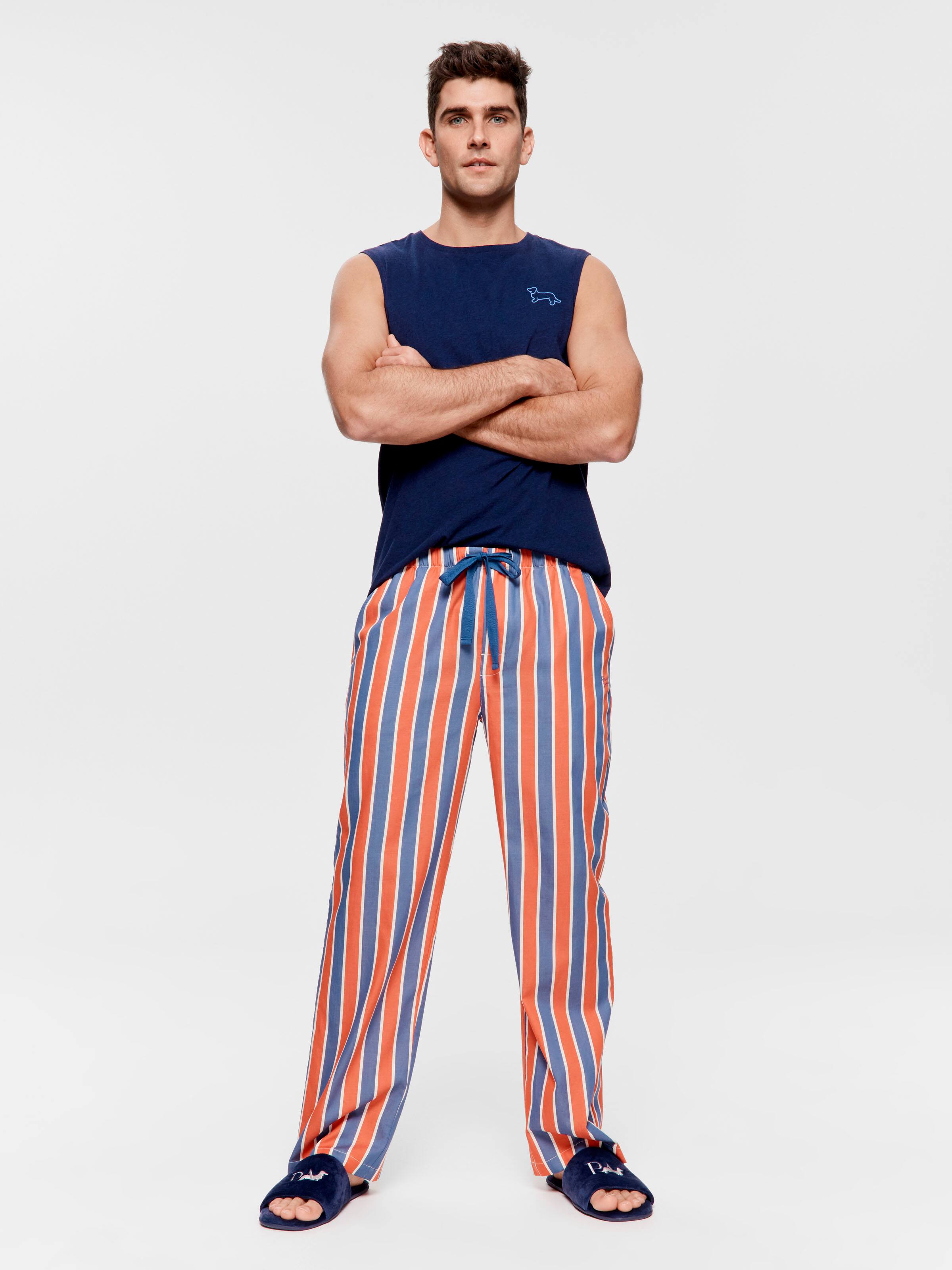 Image for Classic Orange Stripe Pj Pant from Peter Alexander