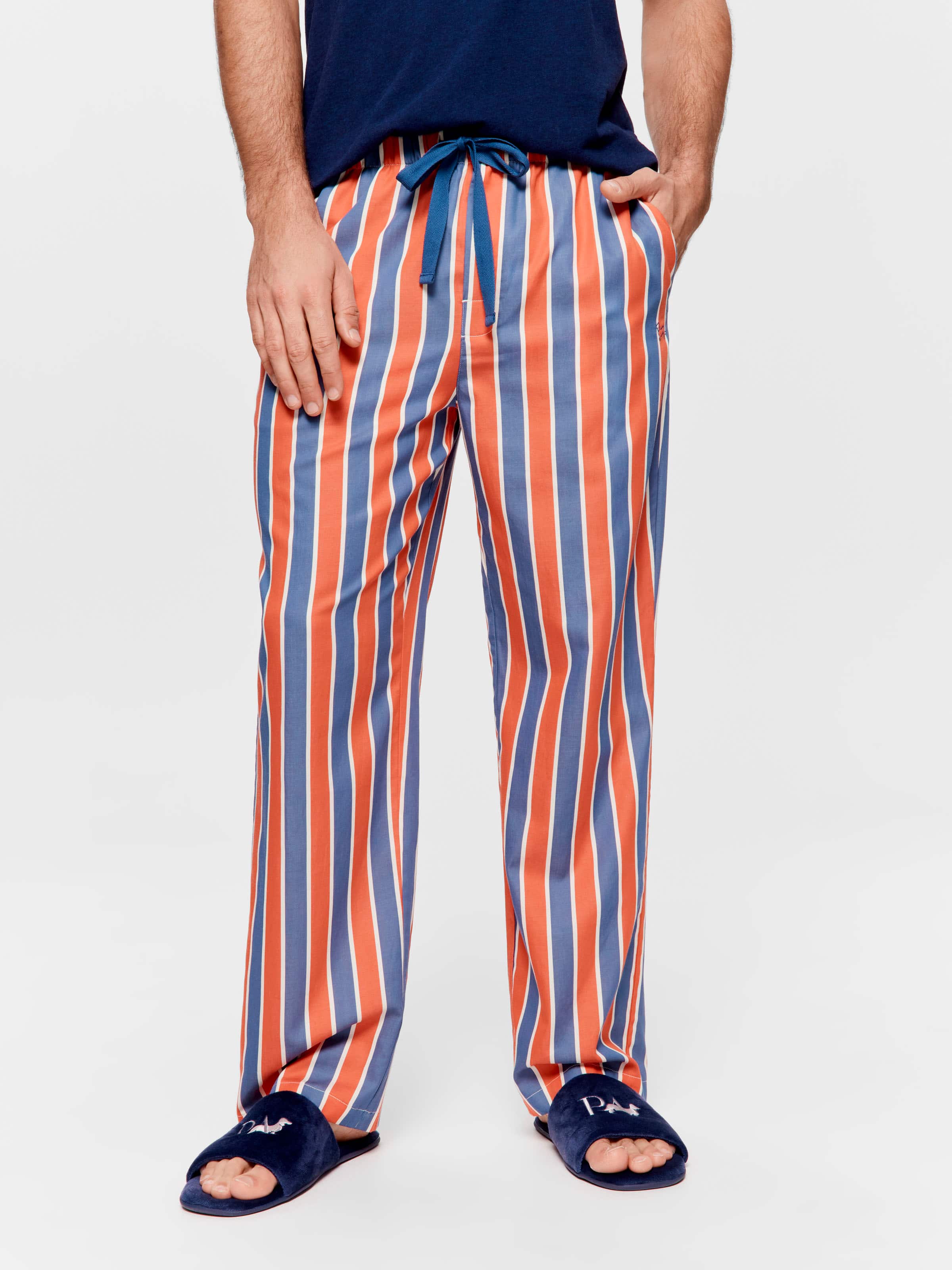 Image for Classic Orange Stripe Pj Pant from Peter Alexander