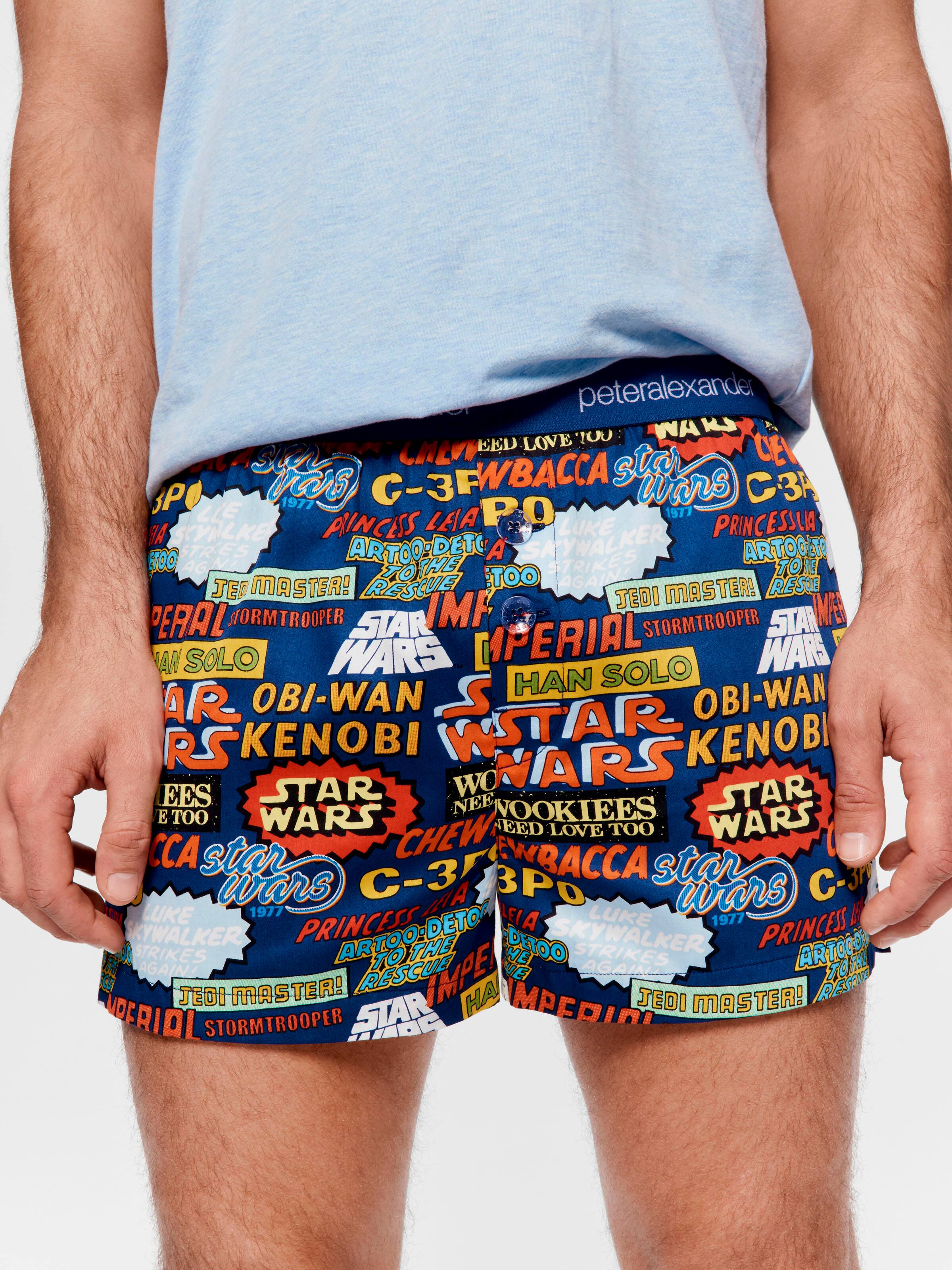 Image for Star Wars Logo Boxer Short from Peter Alexander