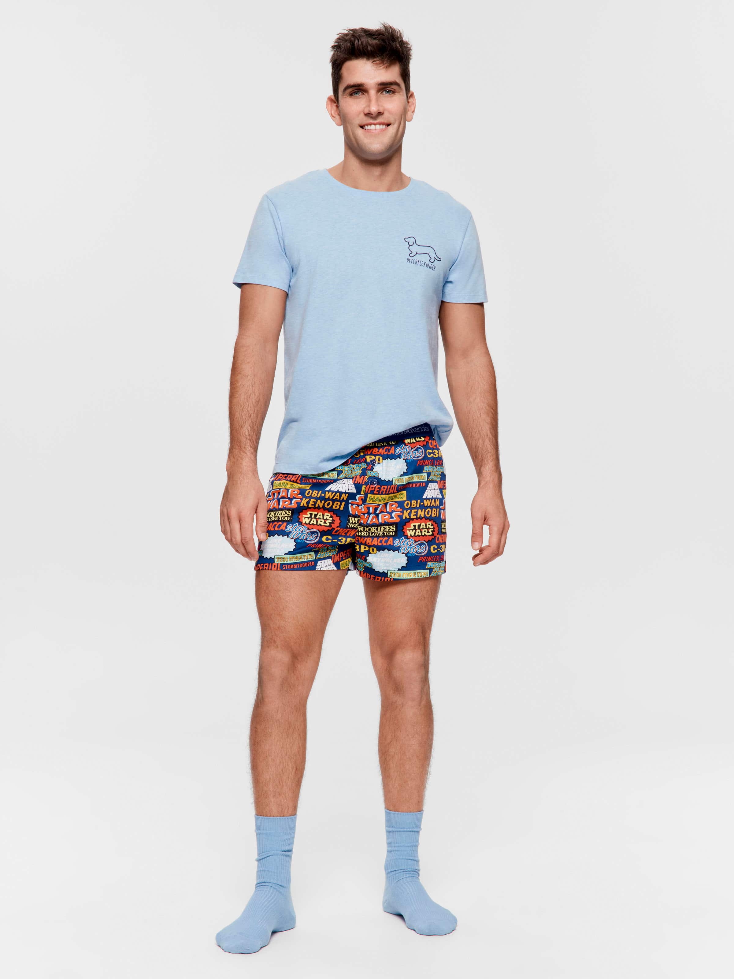 Image for Star Wars Logo Boxer Short from Peter Alexander