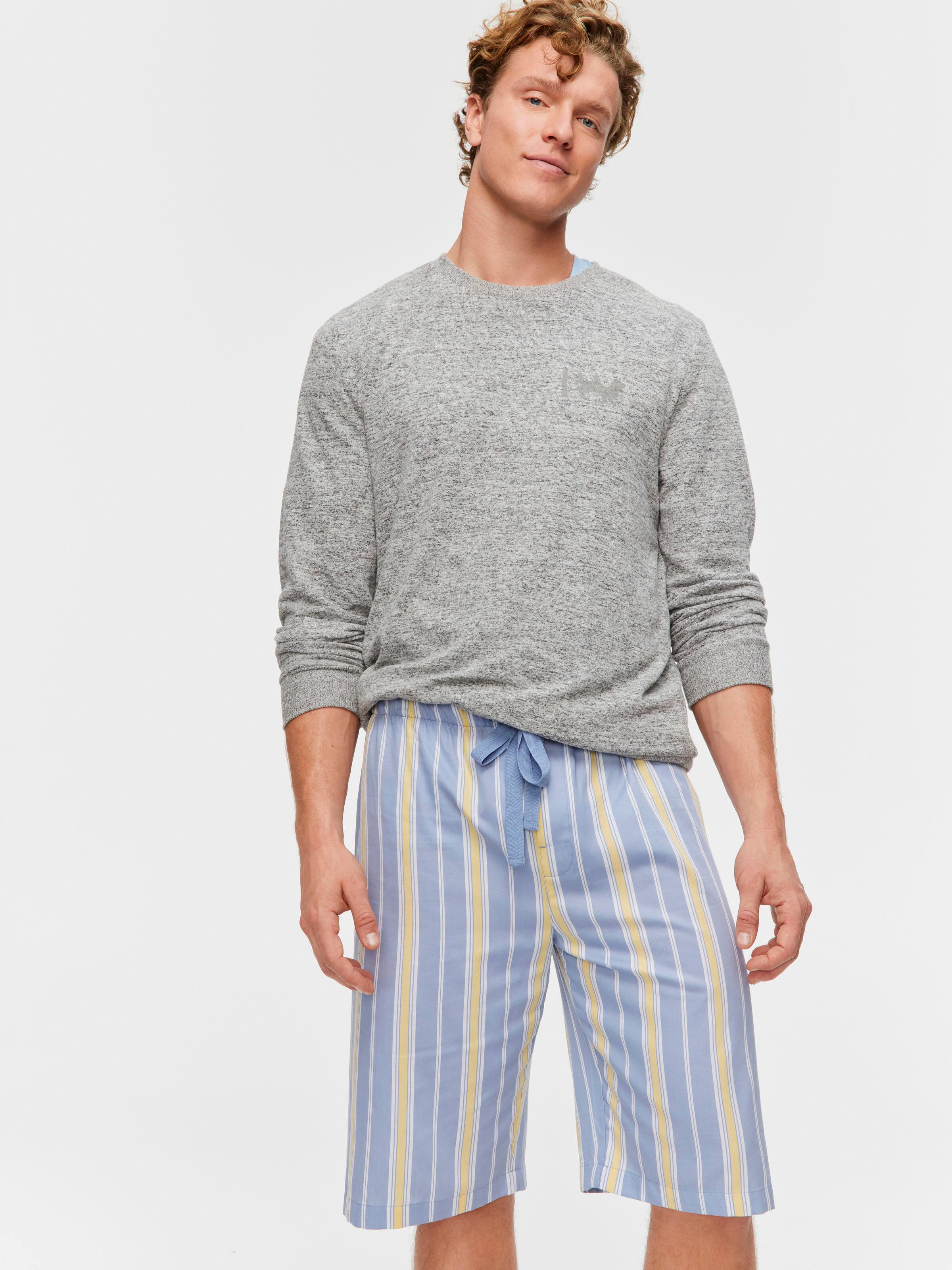 Stripe Sleep Short
